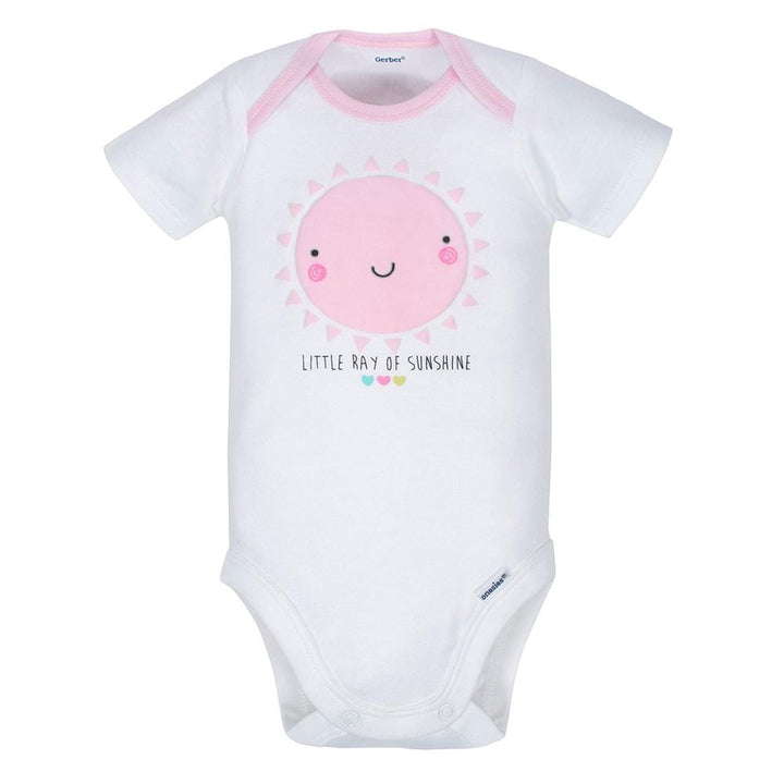 3-Piece Baby Girls Sunshine Bodysuits & Pant Set-Gerber Childrenswear