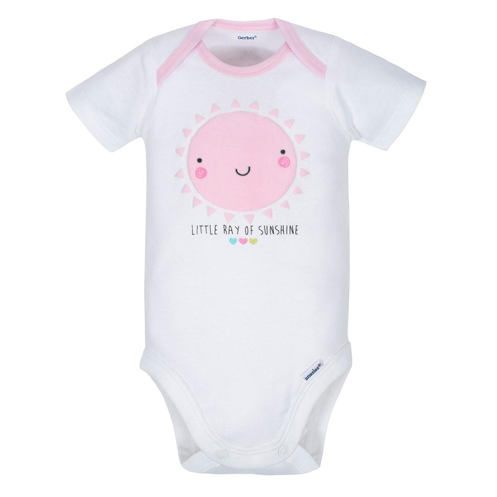 3-Piece Baby Girls Sunshine Bodysuits & Pant Set-Gerber Childrenswear