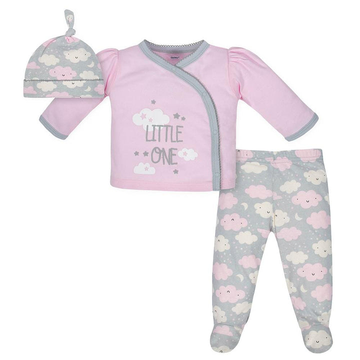 3-Piece Infant Girls Little One Take-Me-Home Set-Gerber Childrenswear