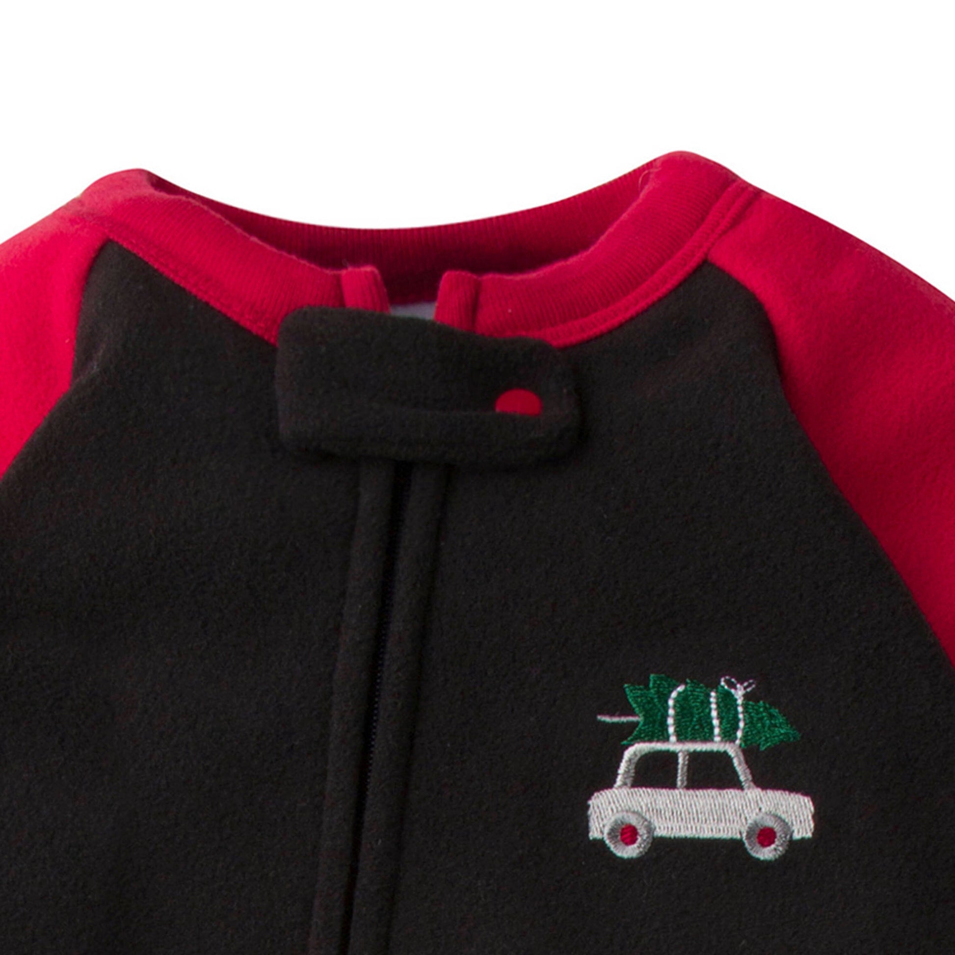 4-Pack Baby & Toddler Boys Fire Trucks & Plaid Fleece Pajamas