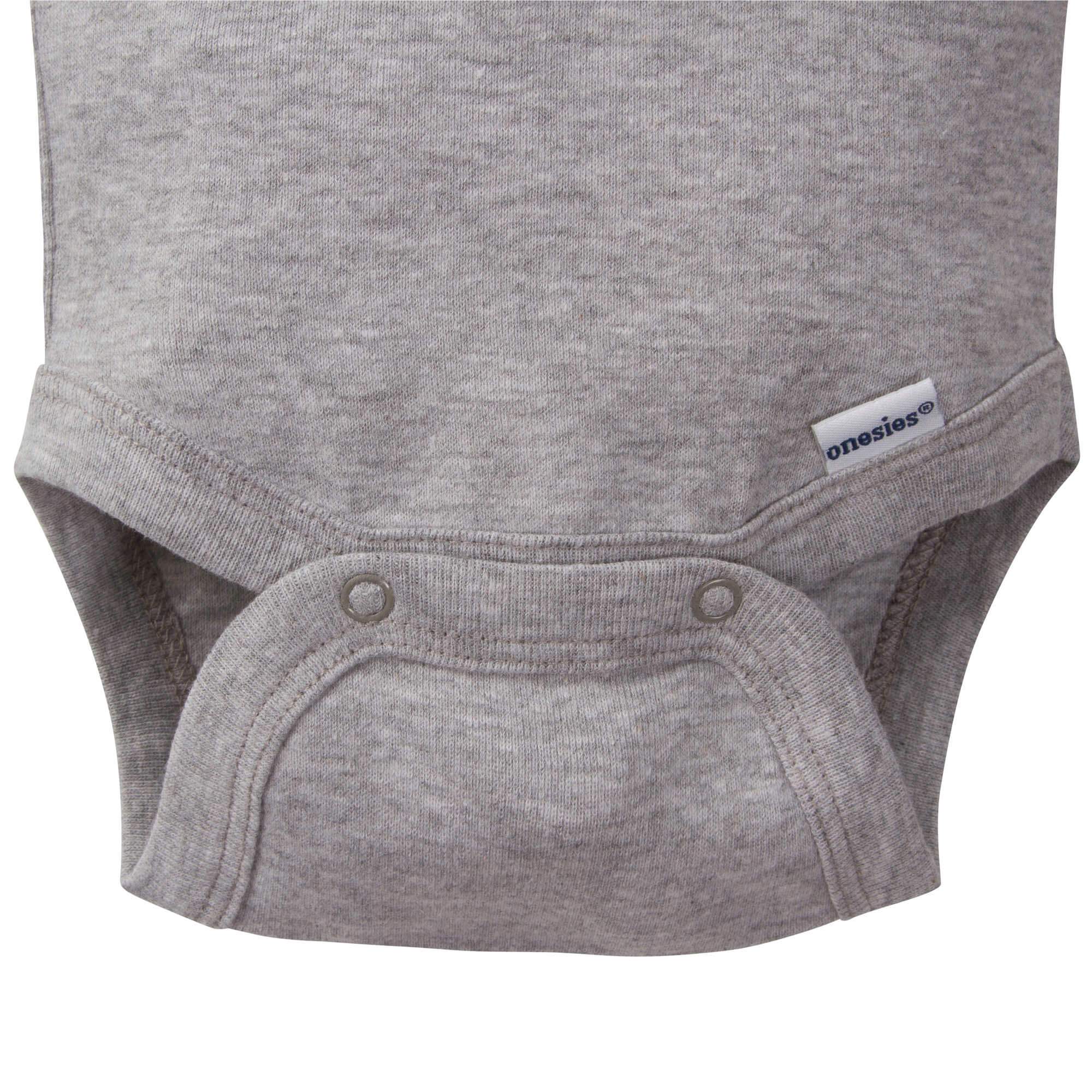 5-Pack Baby Boys Bear Short Sleeve Onesies® Bodysuits