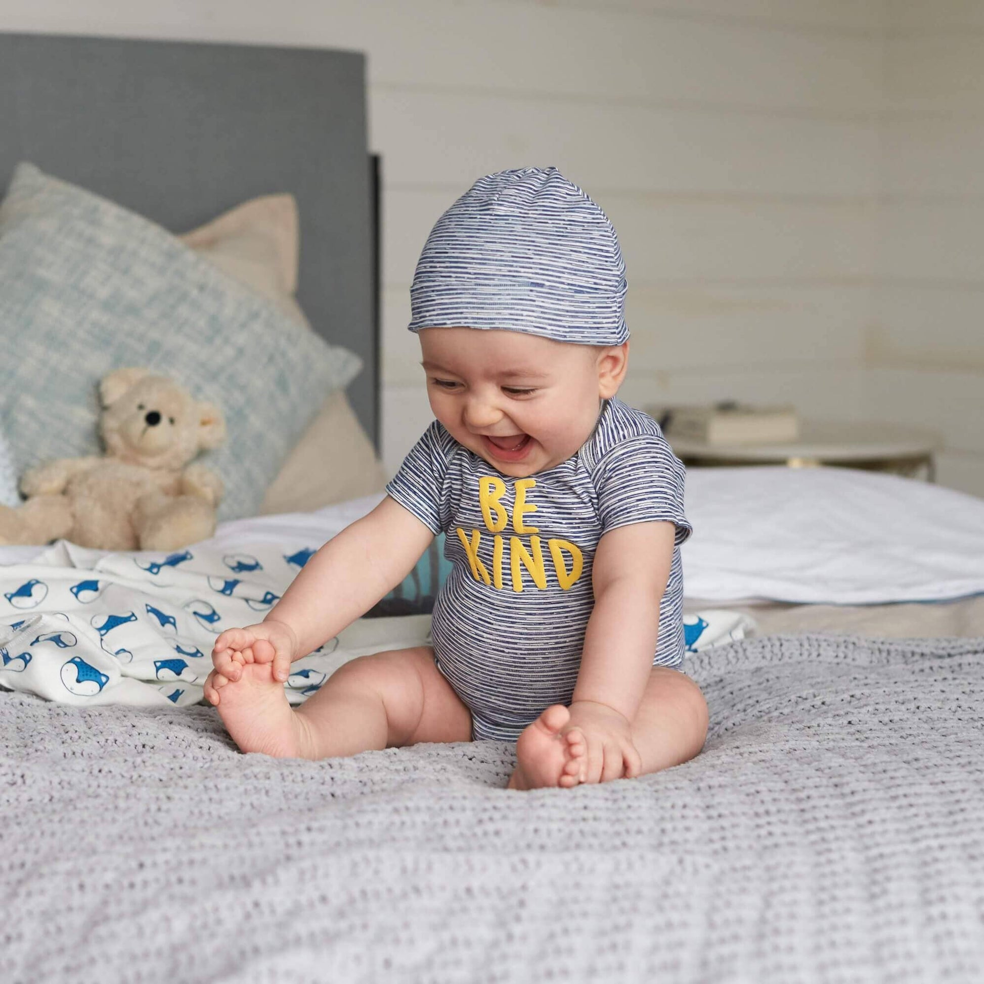 5-Pack Baby Boys Fox Short Sleeve Onesies® Bodysuits-Gerber Childrenswear