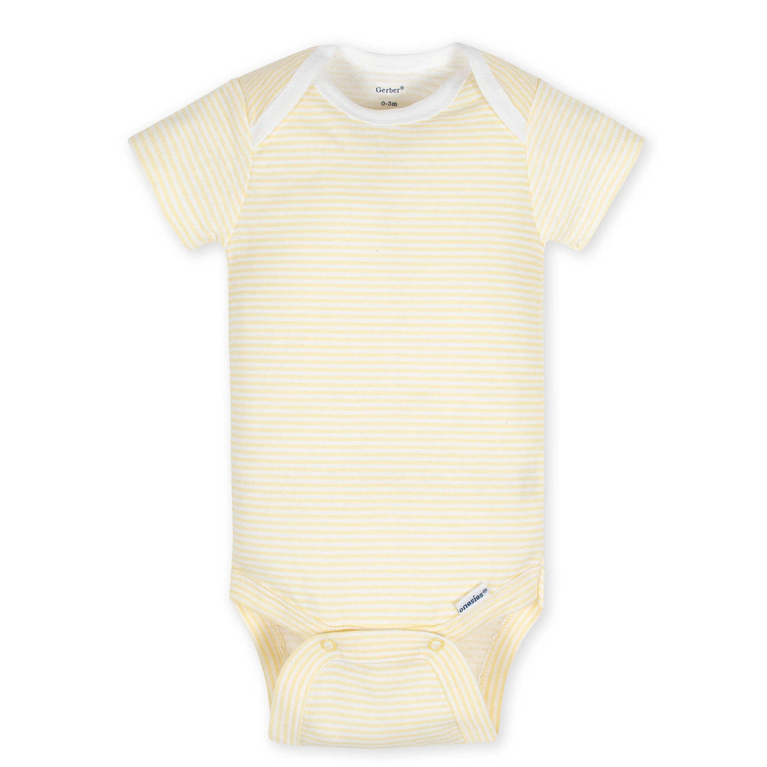8-pack Baby Neutral Sheep Short Sleeve Onesies® Bodysuits