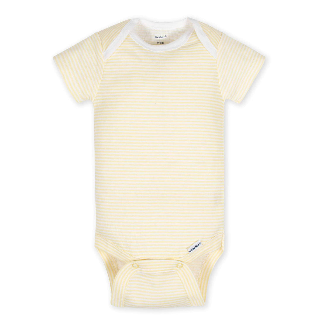 5-Pack Baby Neutral Lamb Short Sleeve Onesies® Bodysuits – Gerber  Childrenswear