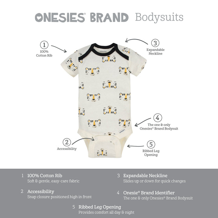 6-Piece Baby Boys Wild Onesies® Brand Bodysuits & Pants Set