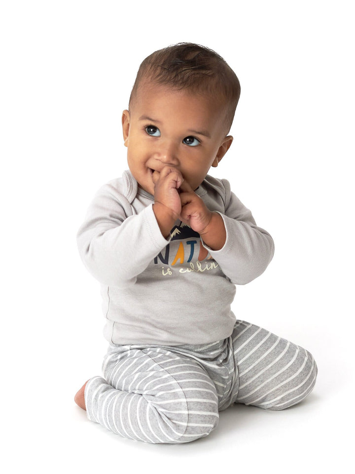 3-Piece Baby Boys Explore Onesies® Bodysuits & Pants Set-Gerber Childrenswear