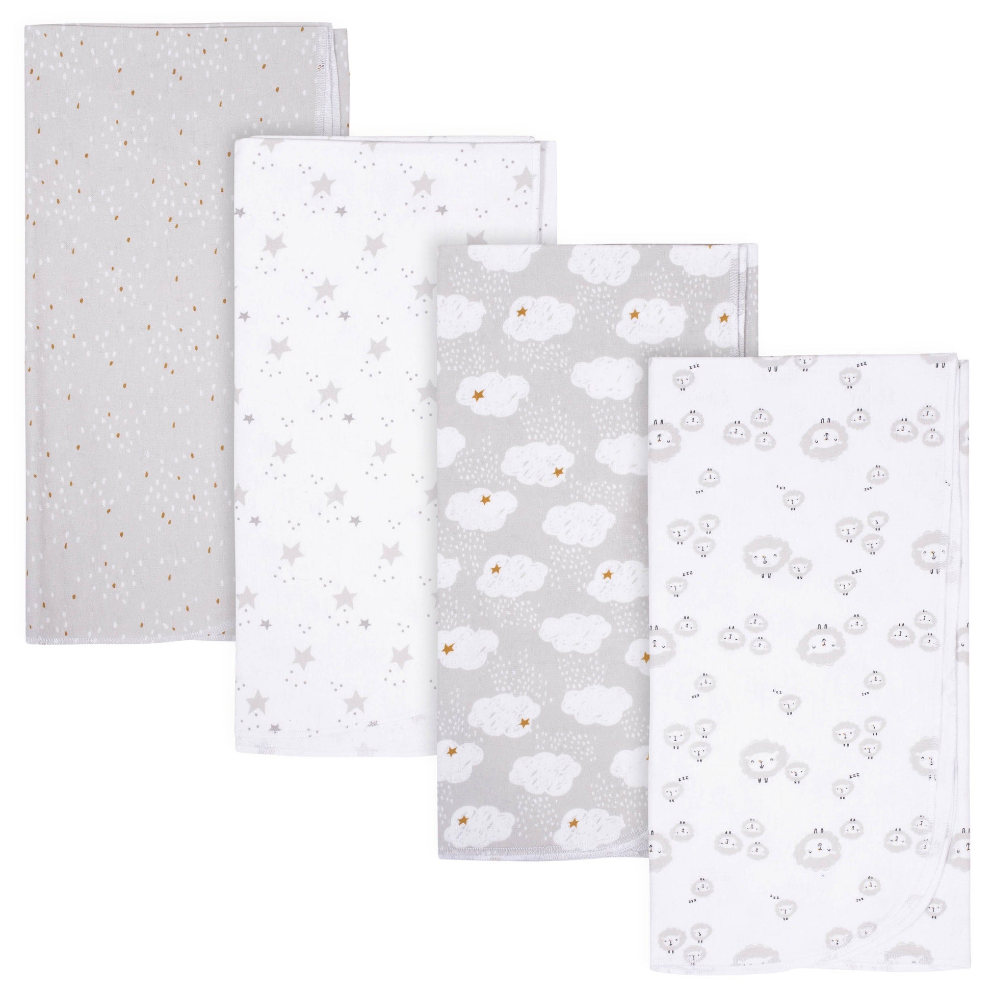 17-Piece Baby Neutral Sheep Apparel & Blankets Set-Gerber Childrenswear