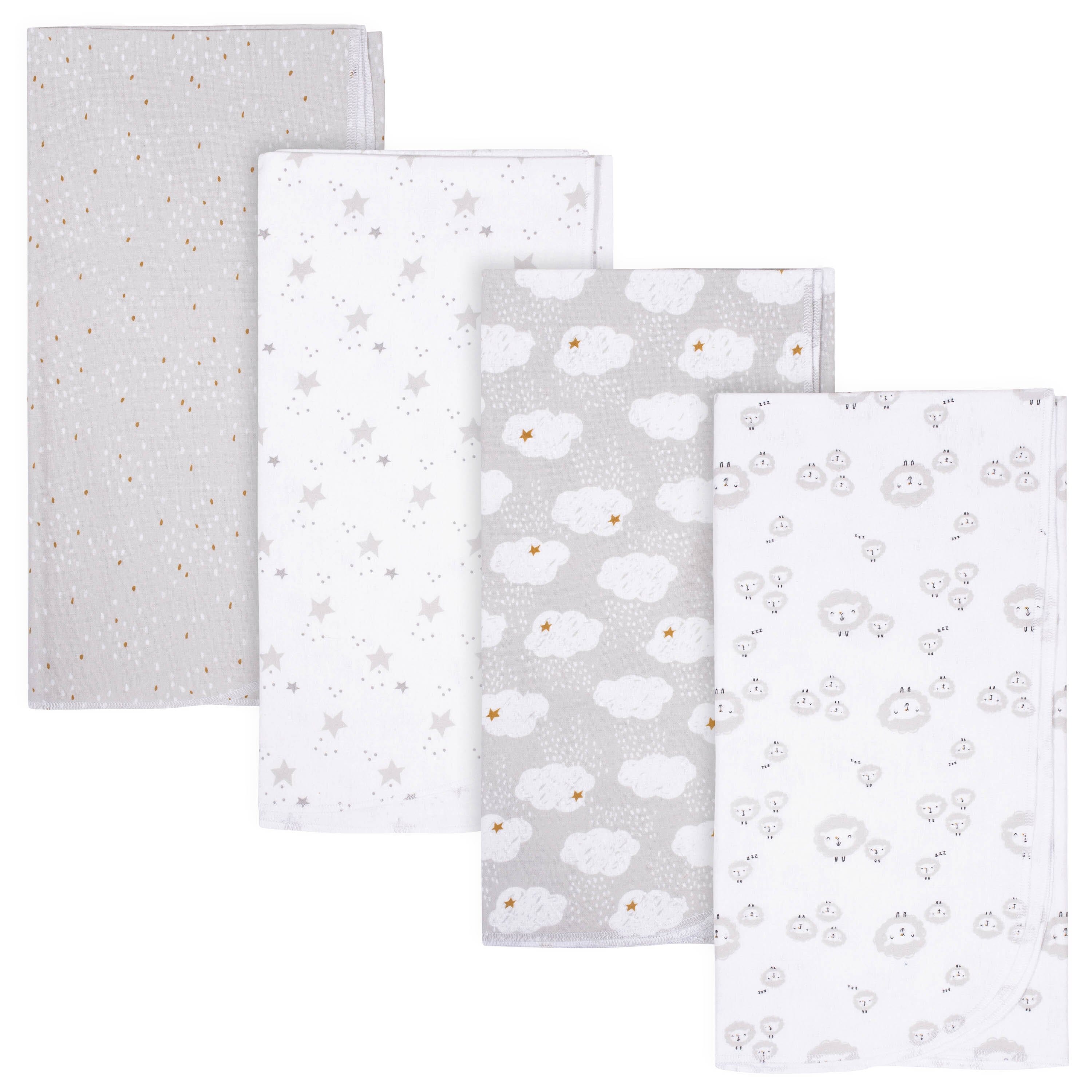 17-Piece Baby Neutral Sheep Apparel & Blankets Set-Gerber Childrenswear