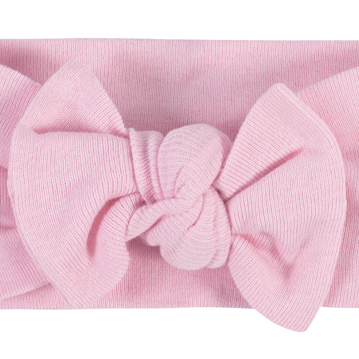 2-Piece Baby Girls Pink A Dots Coverall & Headband Set-Gerber Childrenswear