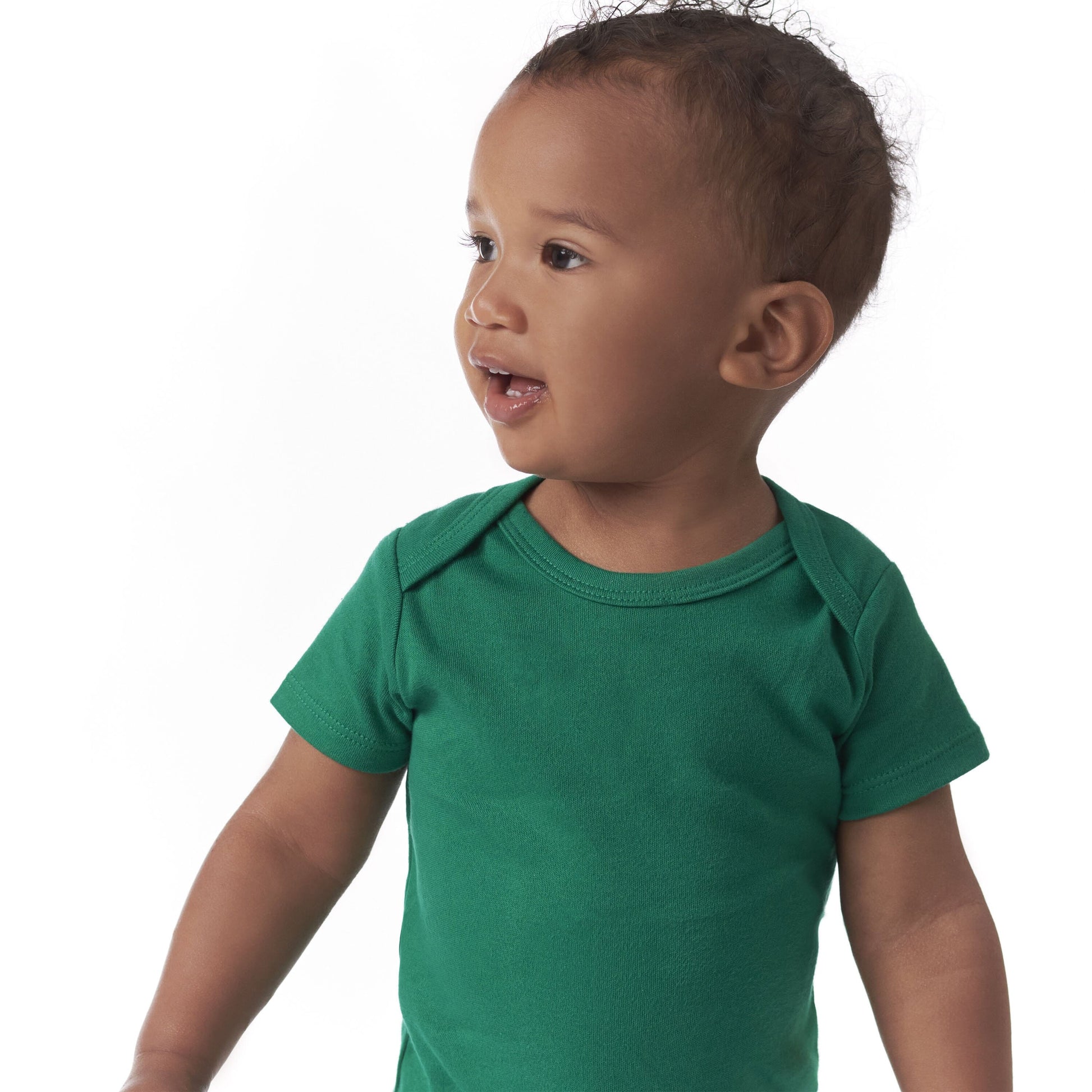 5-Pack Baby Kelly Green Premium Onesies® Bodysuits-Gerber Childrenswear