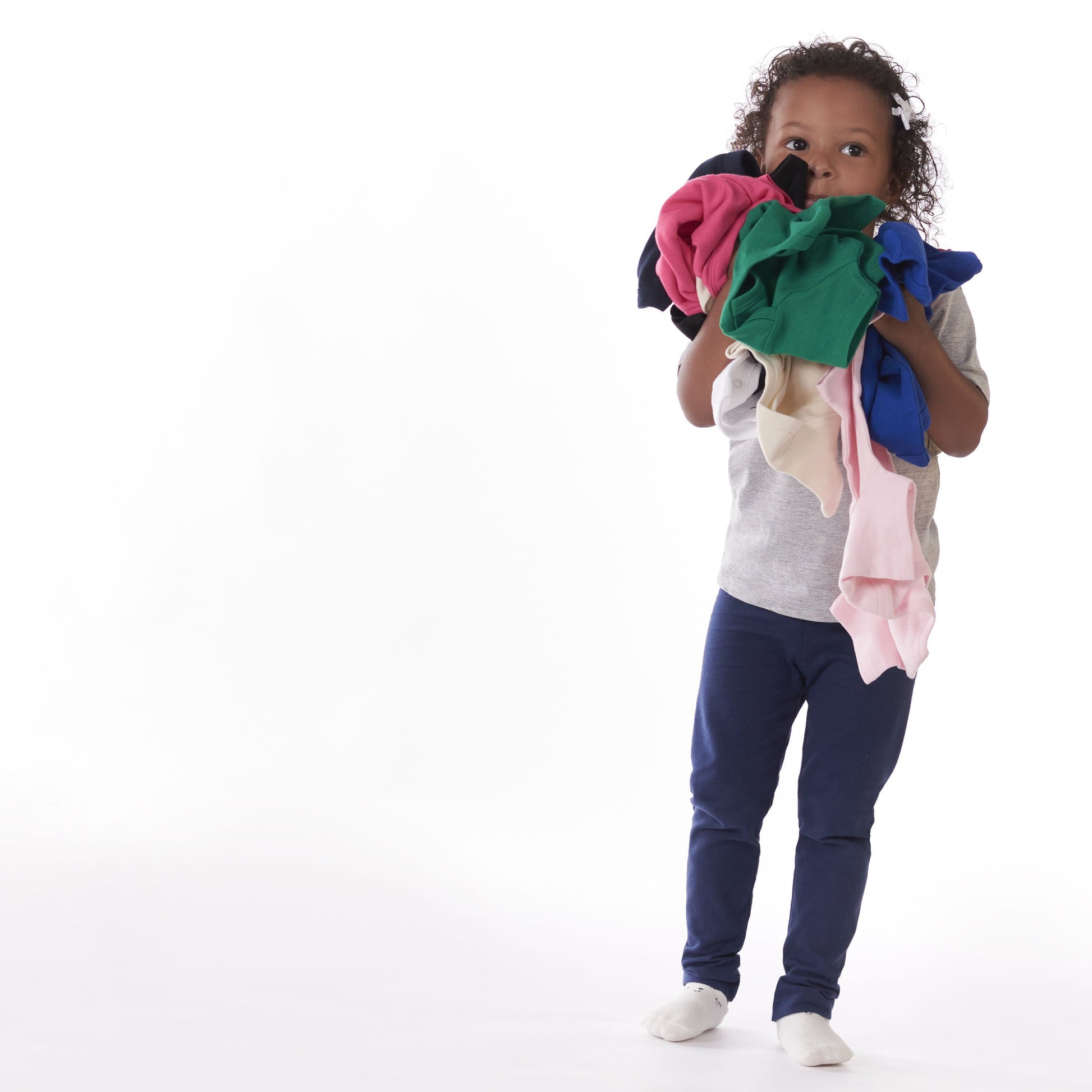 5-Pack Baby & Toddler Heather Grey Premium Short Sleeve Tees-Gerber Childrenswear