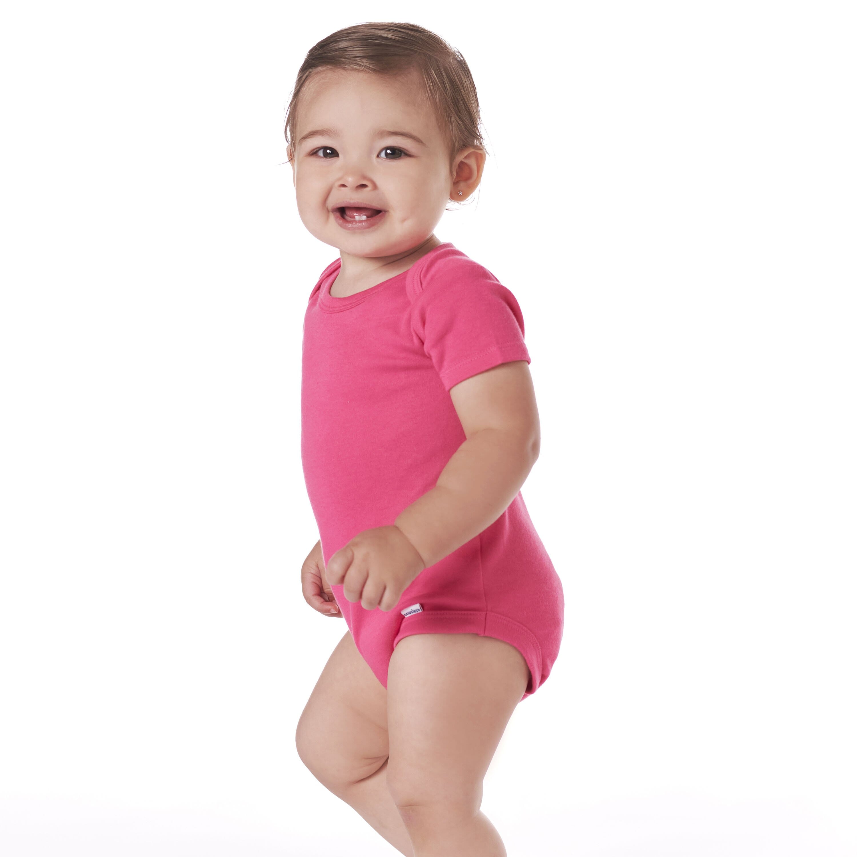 5-Pack Baby Hot Pink Premium Onesies® Bodysuits-Gerber Childrenswear