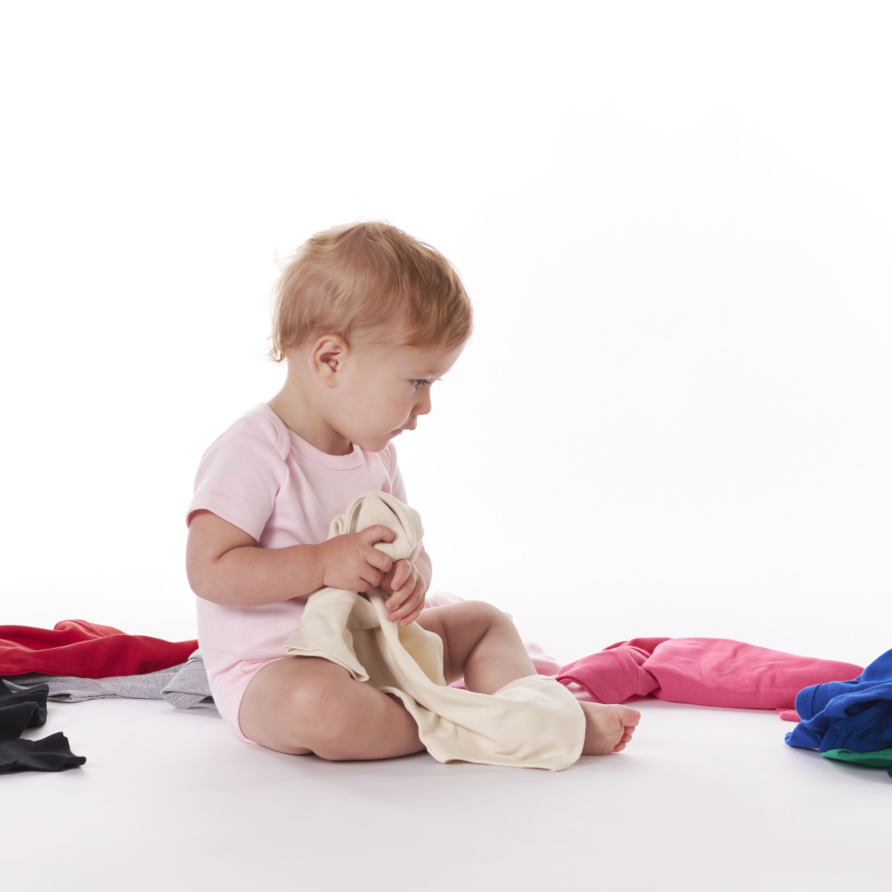 5-Pack Baby Light Pink Premium Onesies® Bodysuits-Gerber Childrenswear