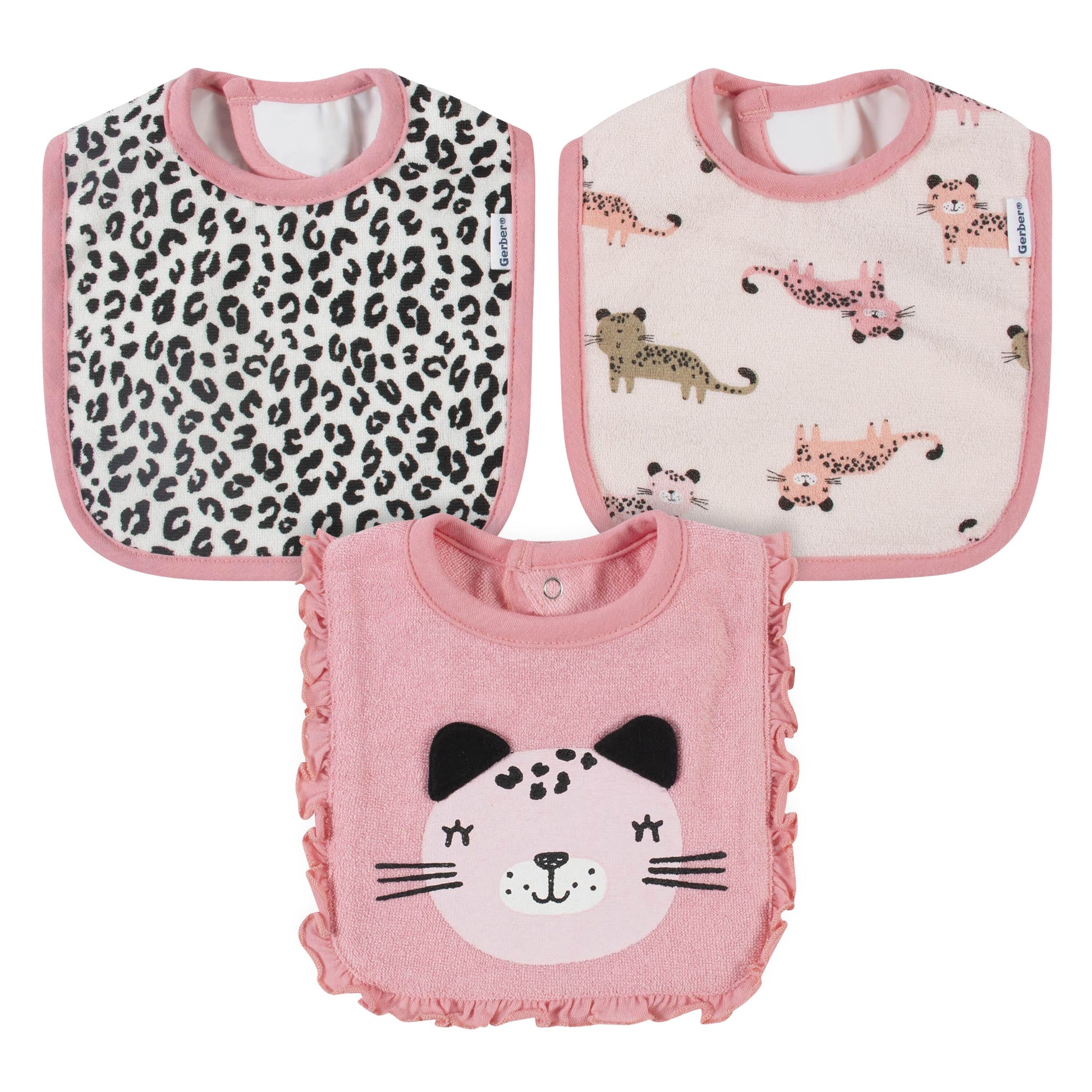 17-Piece Baby Girls Leopard Apparel & Blankets Set-Gerber Childrenswear
