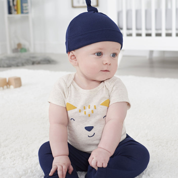 4-Piece Baby Boys Fox Outfit Set-Gerber Childrenswear