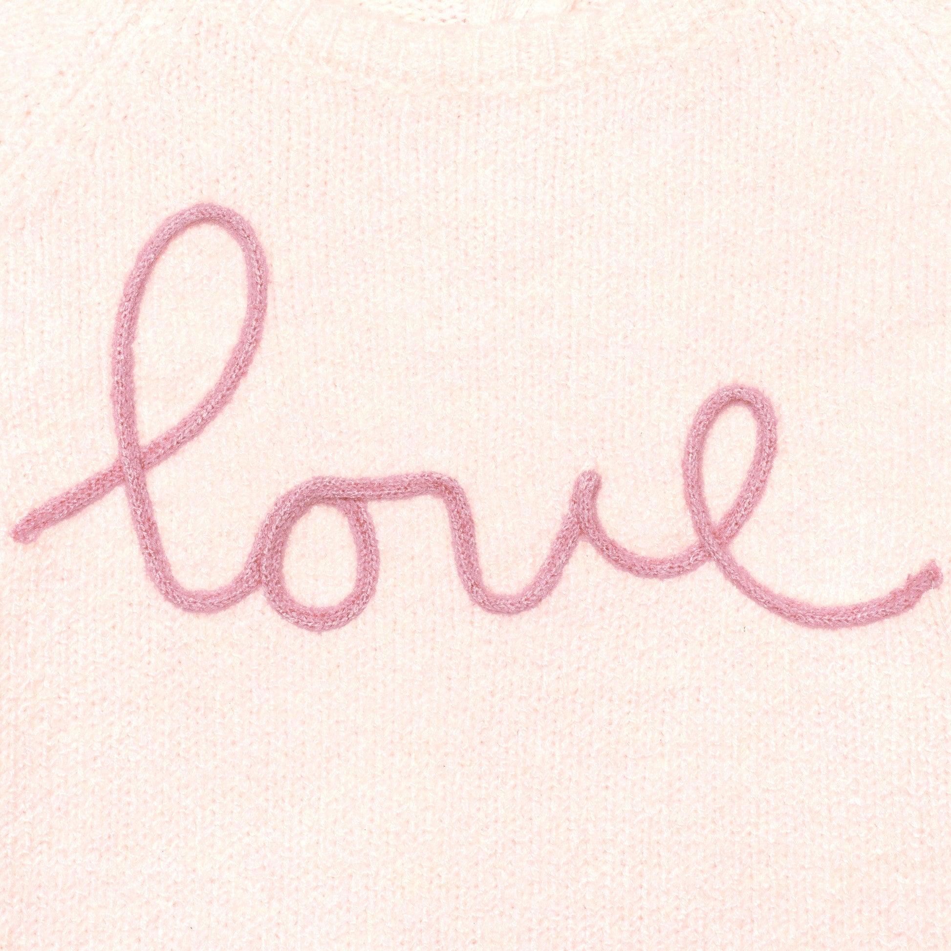 Infant & Toddler Girls Light Pink Sweater With Tulle Trim-Gerber Childrenswear