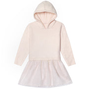 Infant & Toddler Girls Light Pink Sweater Dress With Tulle Skirt-Gerber Childrenswear