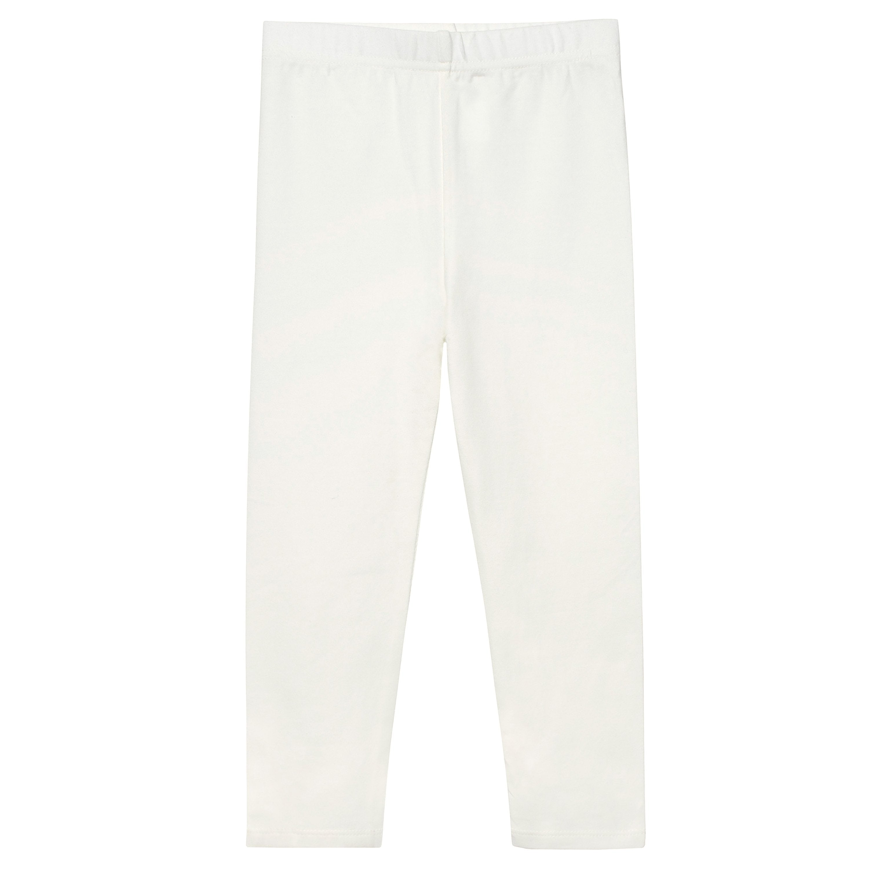 Infant & Toddler Girls White Leggings-Gerber Childrenswear