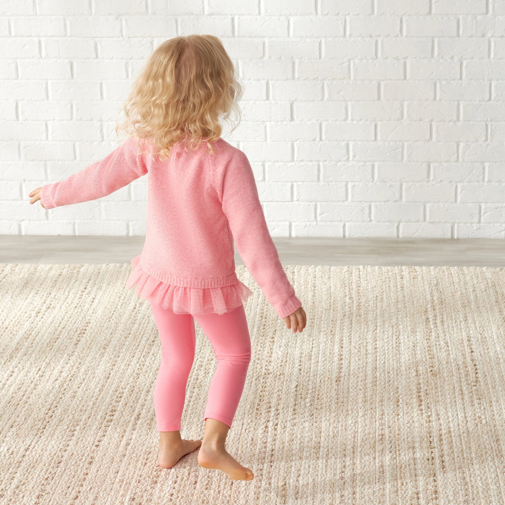 Infant & Toddler Girls Pink Leggings-Gerber Childrenswear