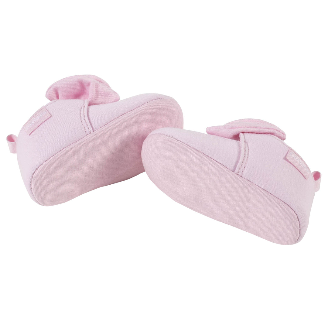 Baby Girls Pink Slipper Shoes-Gerber Childrenswear