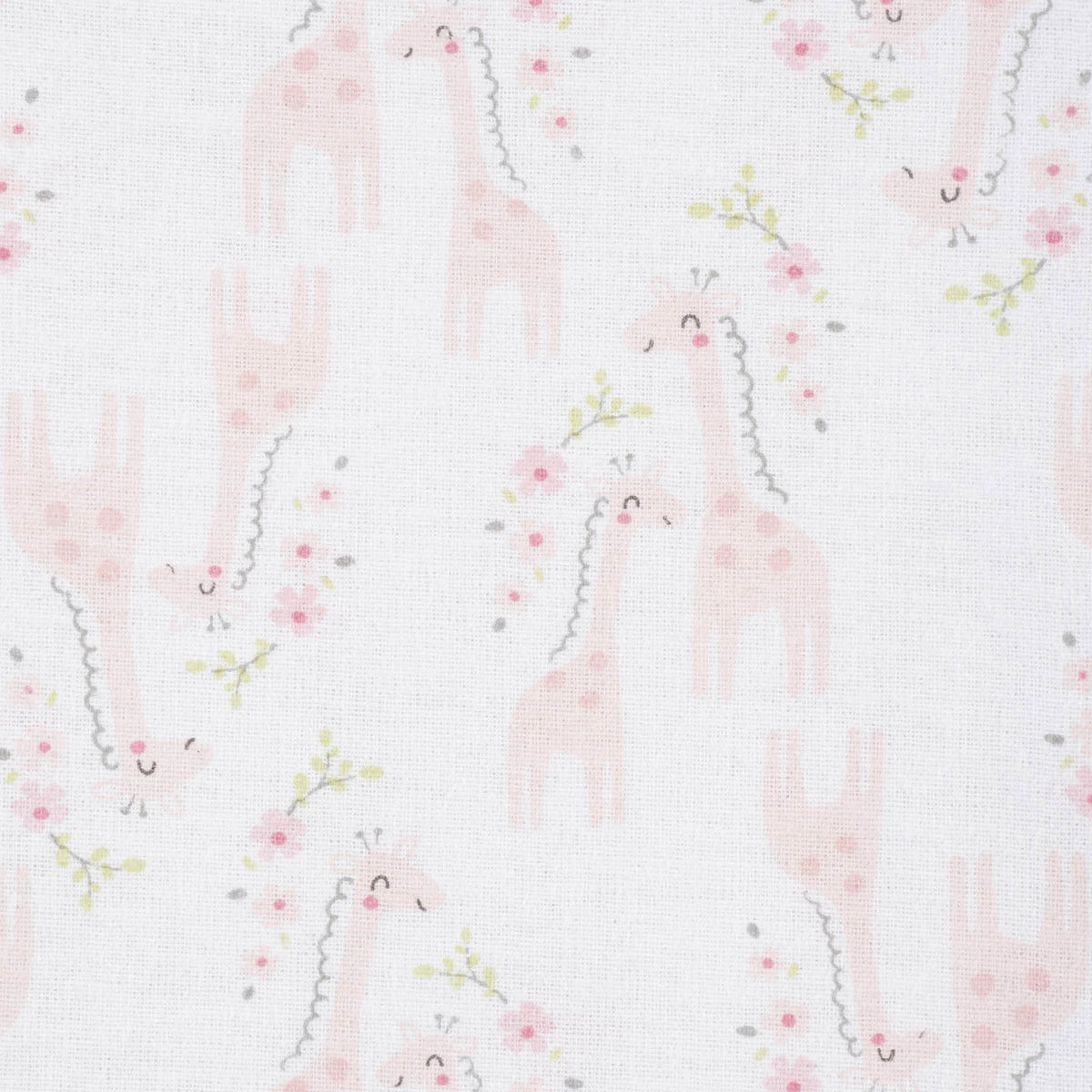 5-Pack Baby Girls Mommy & Me Giraffe Flannel Receiving Blankets-Gerber Childrenswear