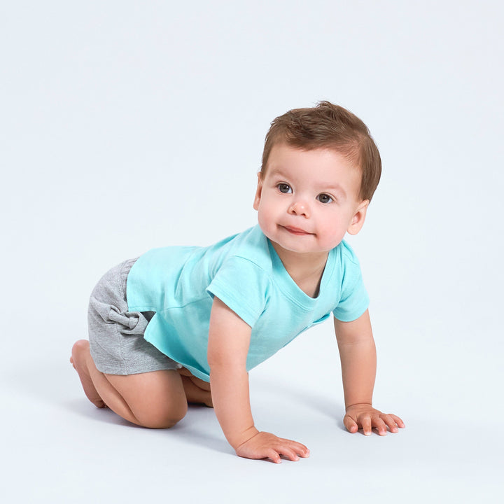3-Pack Baby & Toddler Boys Royal Blues Short Sleeve Pocket Tees-Gerber Childrenswear