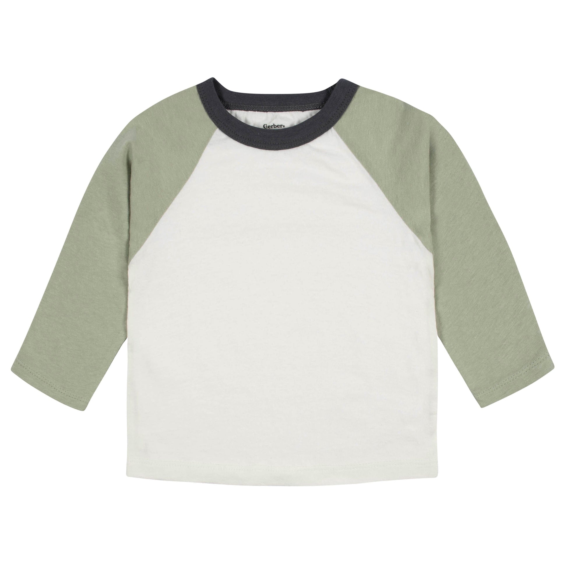 3-Pack Baby & Toddler Boys Color Me Camo Long Sleeve Baseball Tees-Gerber Childrenswear