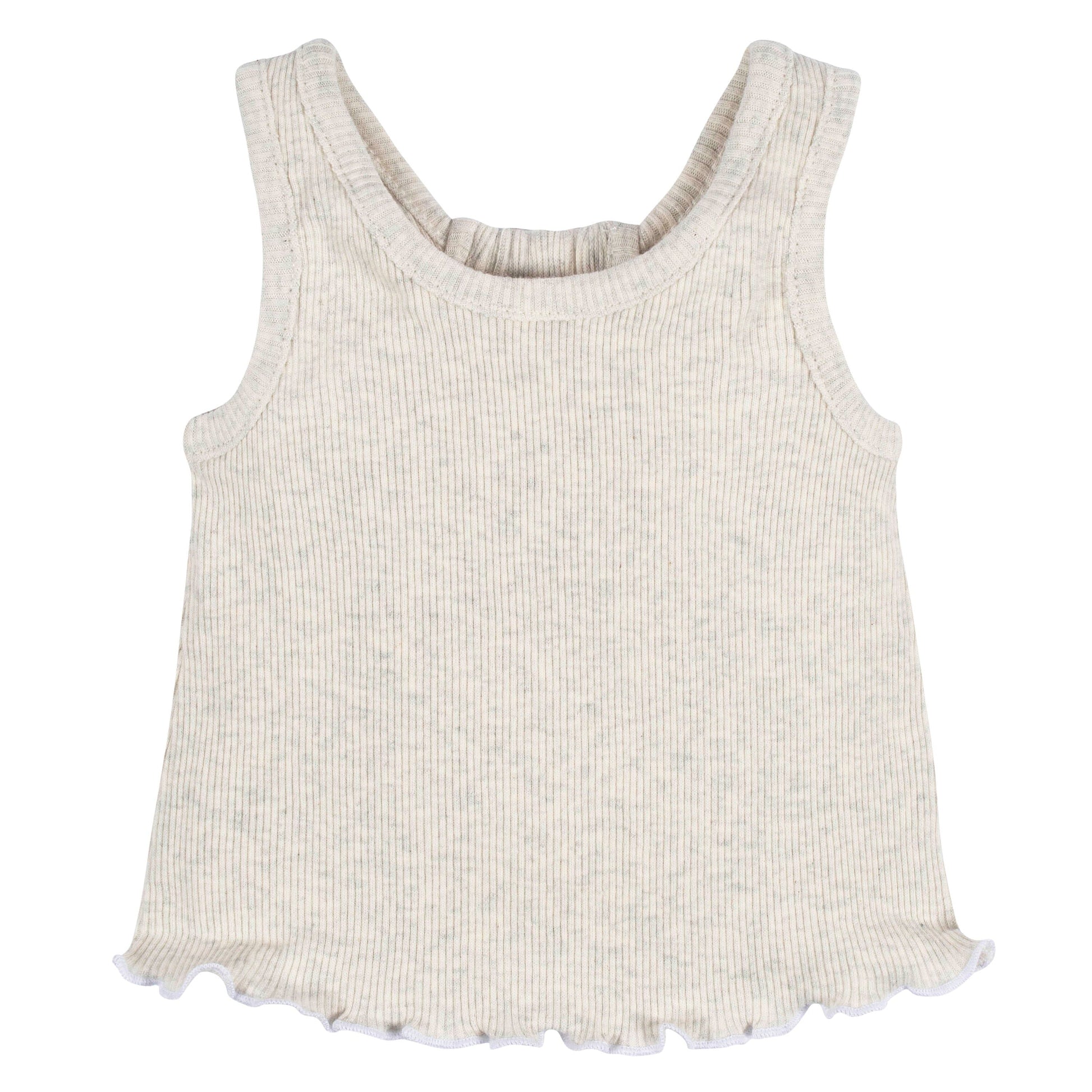 3-Pack Baby & Toddler Girls Sweet Florals Racer Back Tank Tops-Gerber Childrenswear