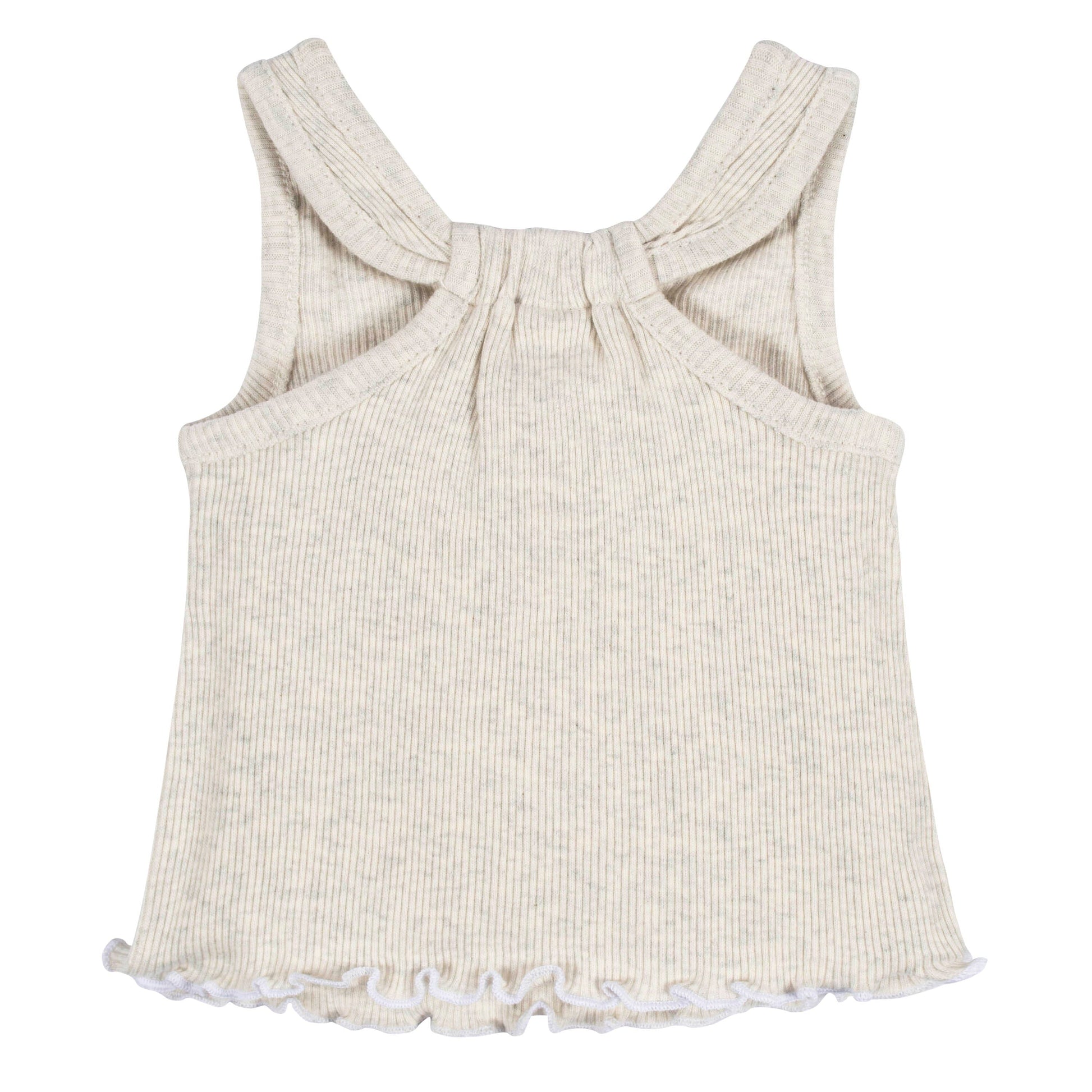 3-Pack Baby & Toddler Girls Sweet Florals Racer Back Tank Tops-Gerber Childrenswear