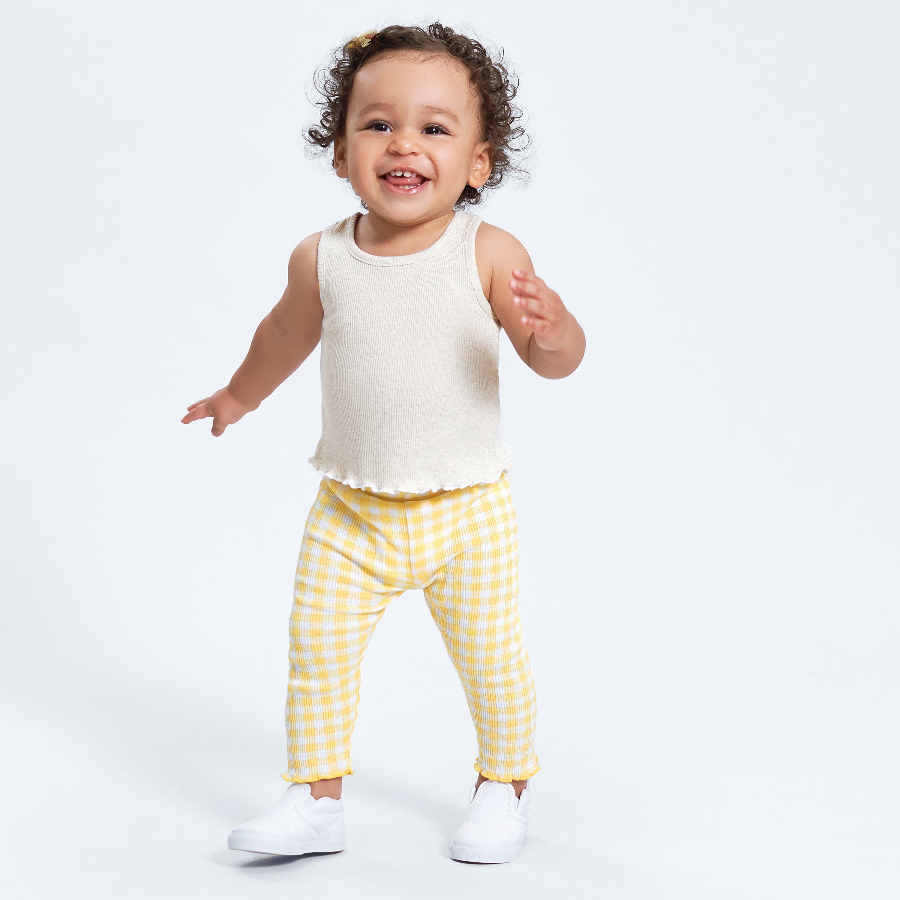 3-Pack Baby & Toddler Girls Picnic Day Dreams Pull-On Knit Leggings-Gerber Childrenswear
