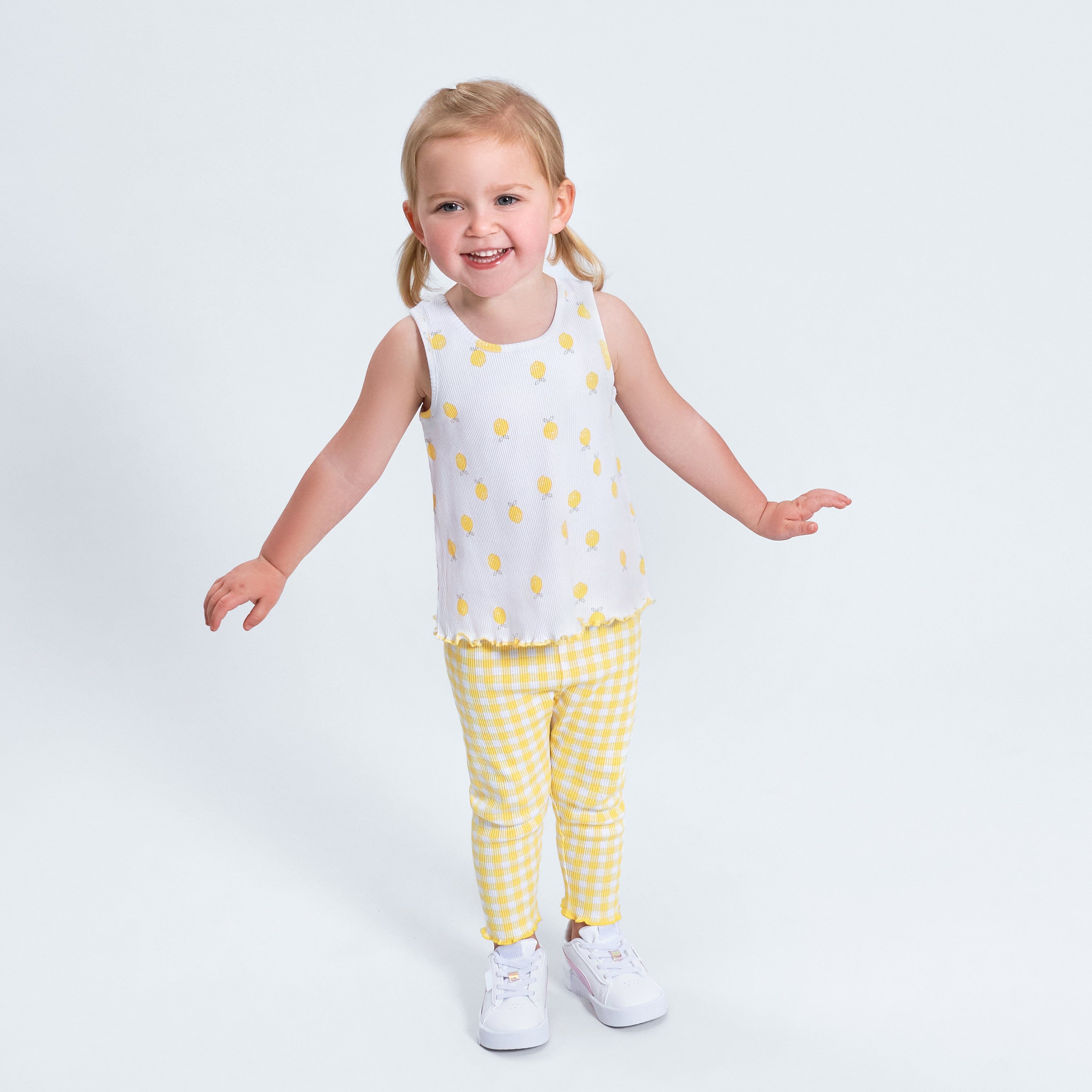 3-Pack Baby & Toddler Girls Picnic Day Dreams Racer Back Tank Tops-Gerber Childrenswear