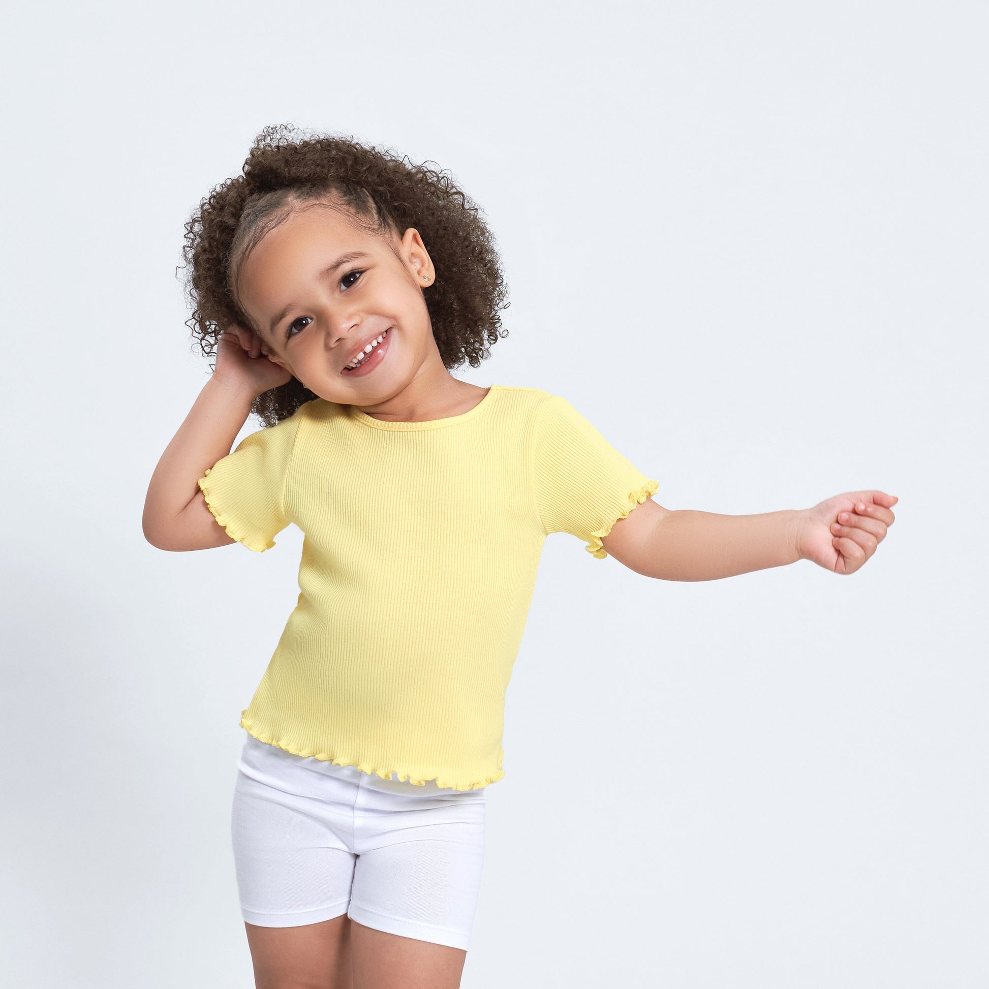 3-Pack Baby & Toddler Girls Picnic Day Dreams Pull-On Bike Shorts-Gerber Childrenswear