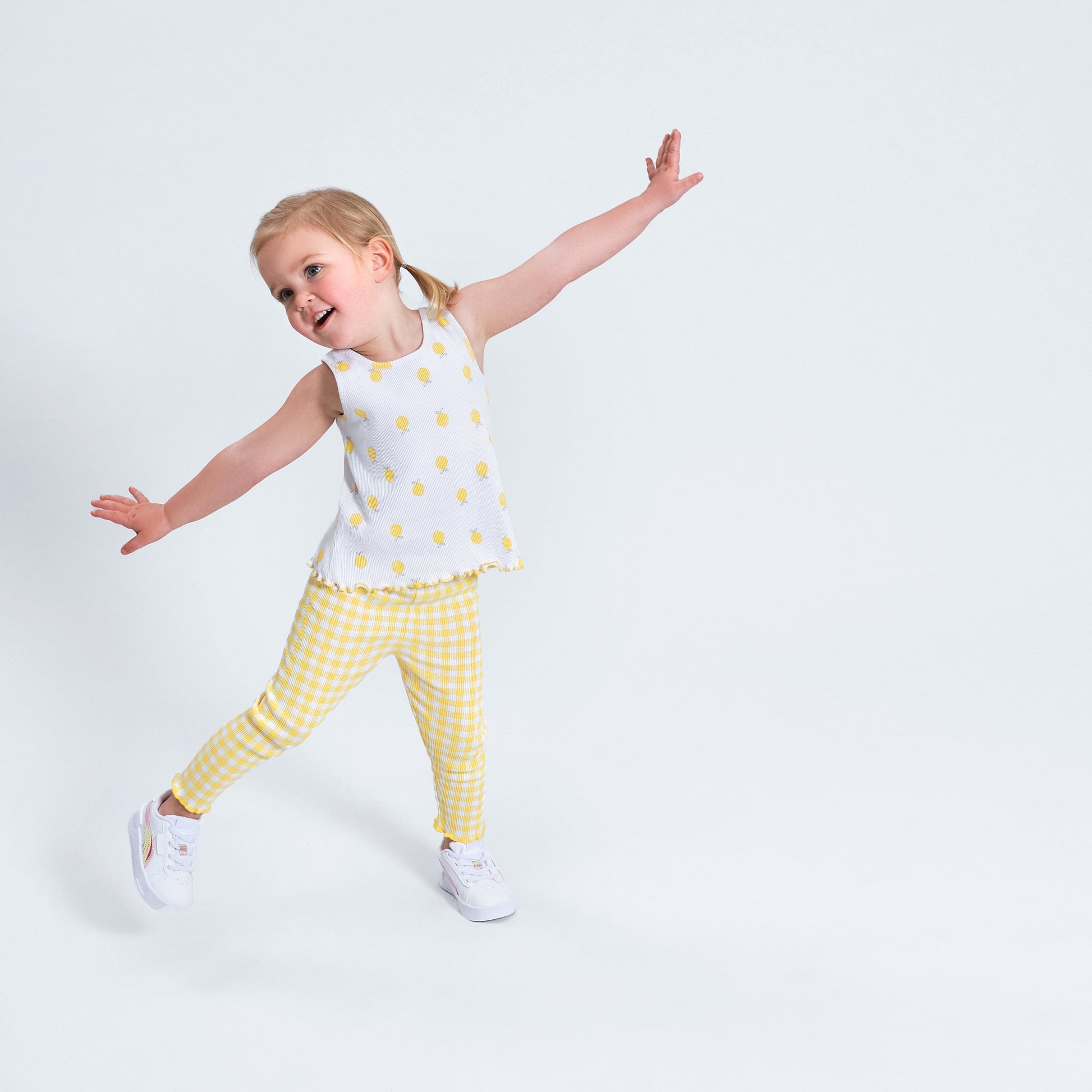 3-Pack Baby & Toddler Girls Picnic Day Dreams Pull-On Knit Leggings-Gerber Childrenswear