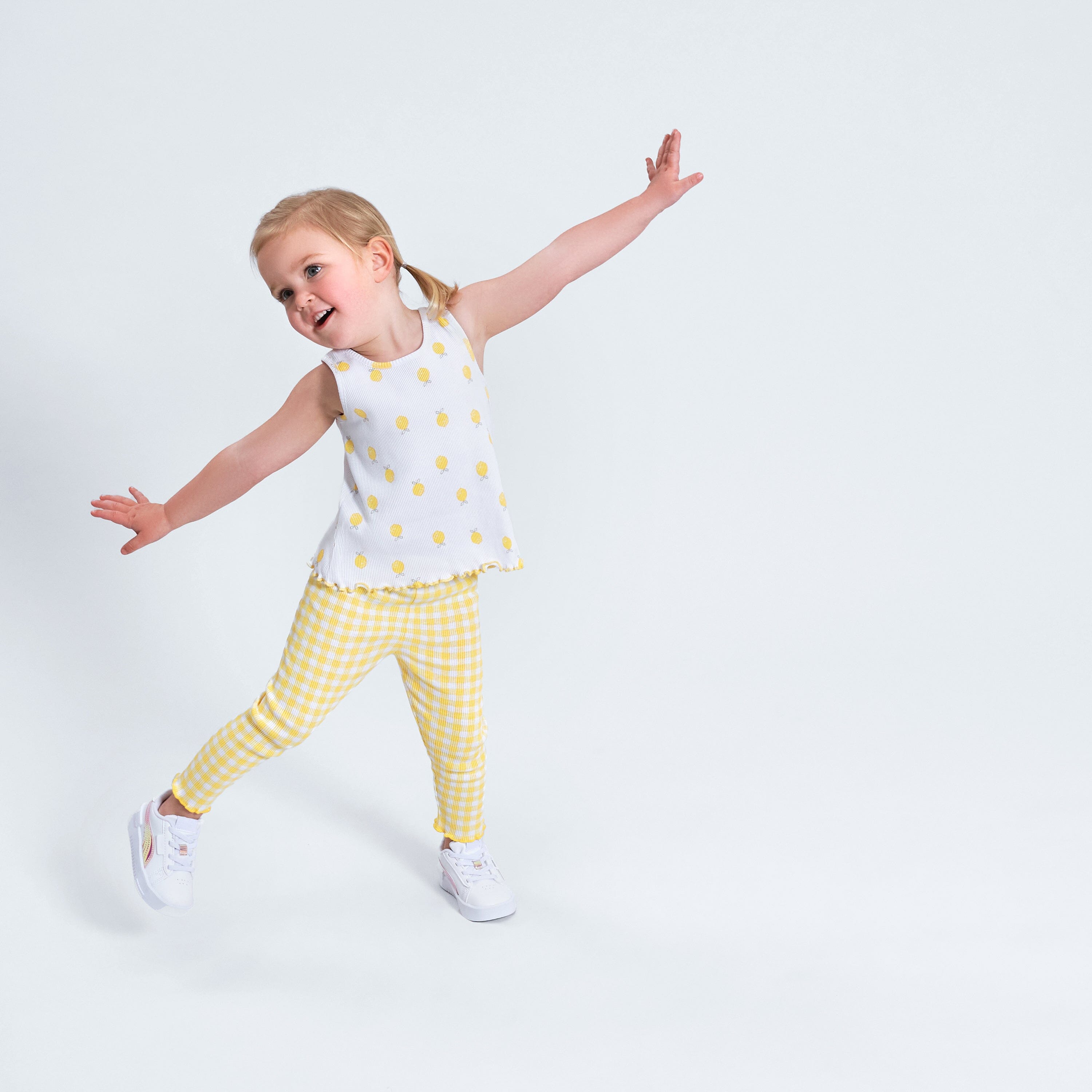 3-Pack Baby & Toddler Girls Picnic Day Dreams Pull-On Knit Leggings-Gerber Childrenswear