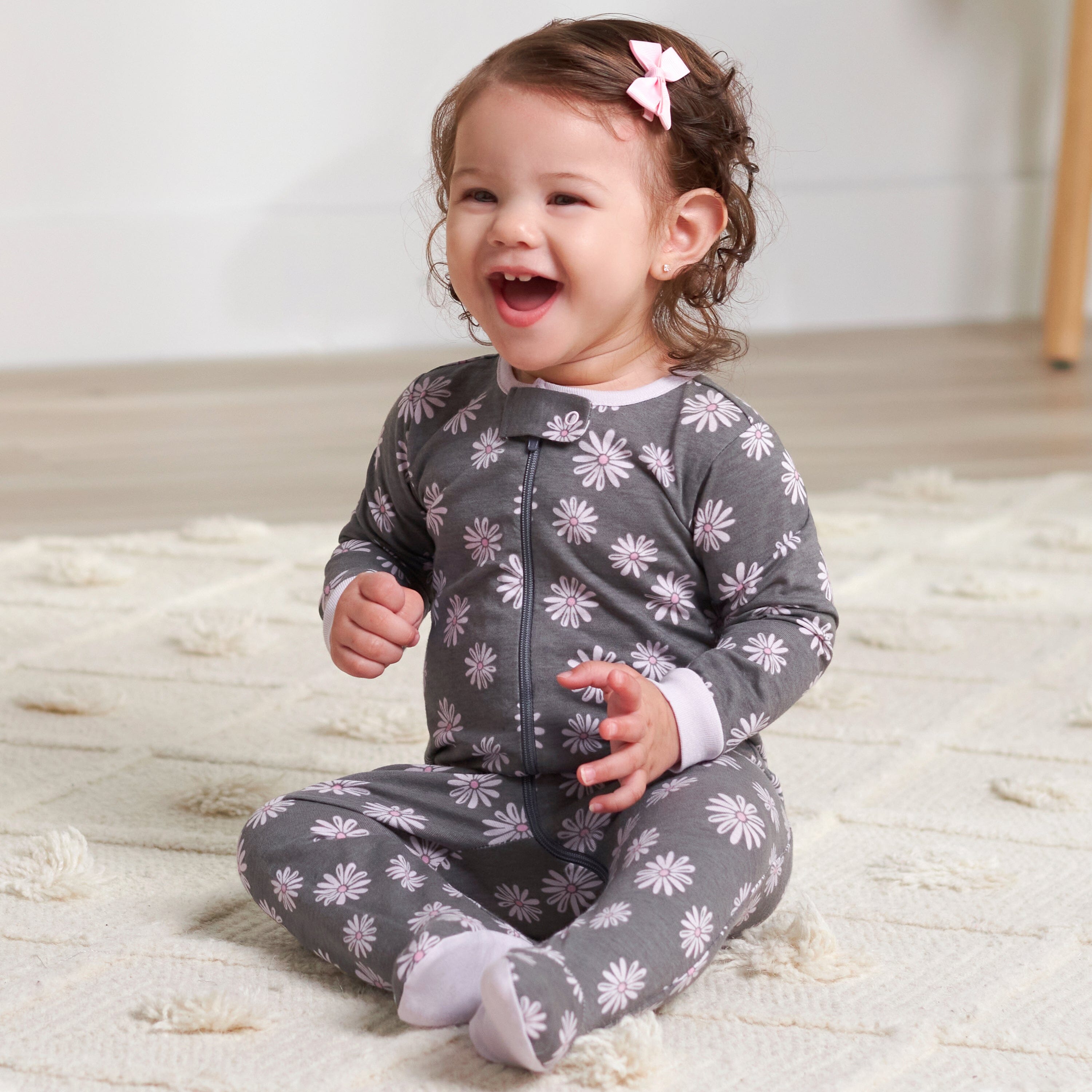 4-Pack Baby Girls Lavender Garden Sleep 'N Plays