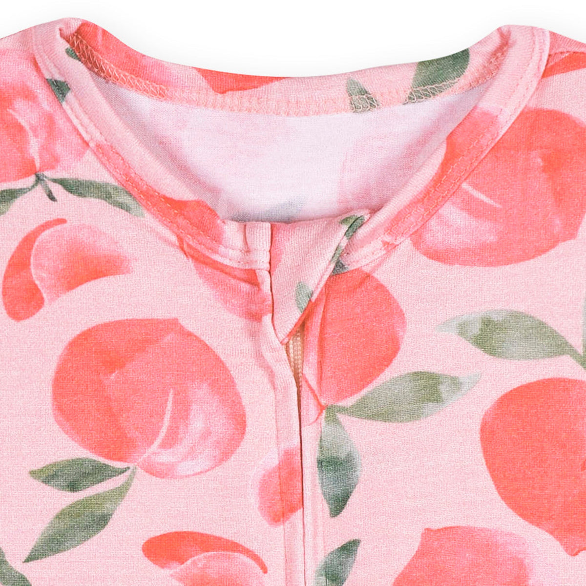 Baby Girls Just Peachy Buttery-Soft Viscose Made from Eucalyptus Snug Fit Romper