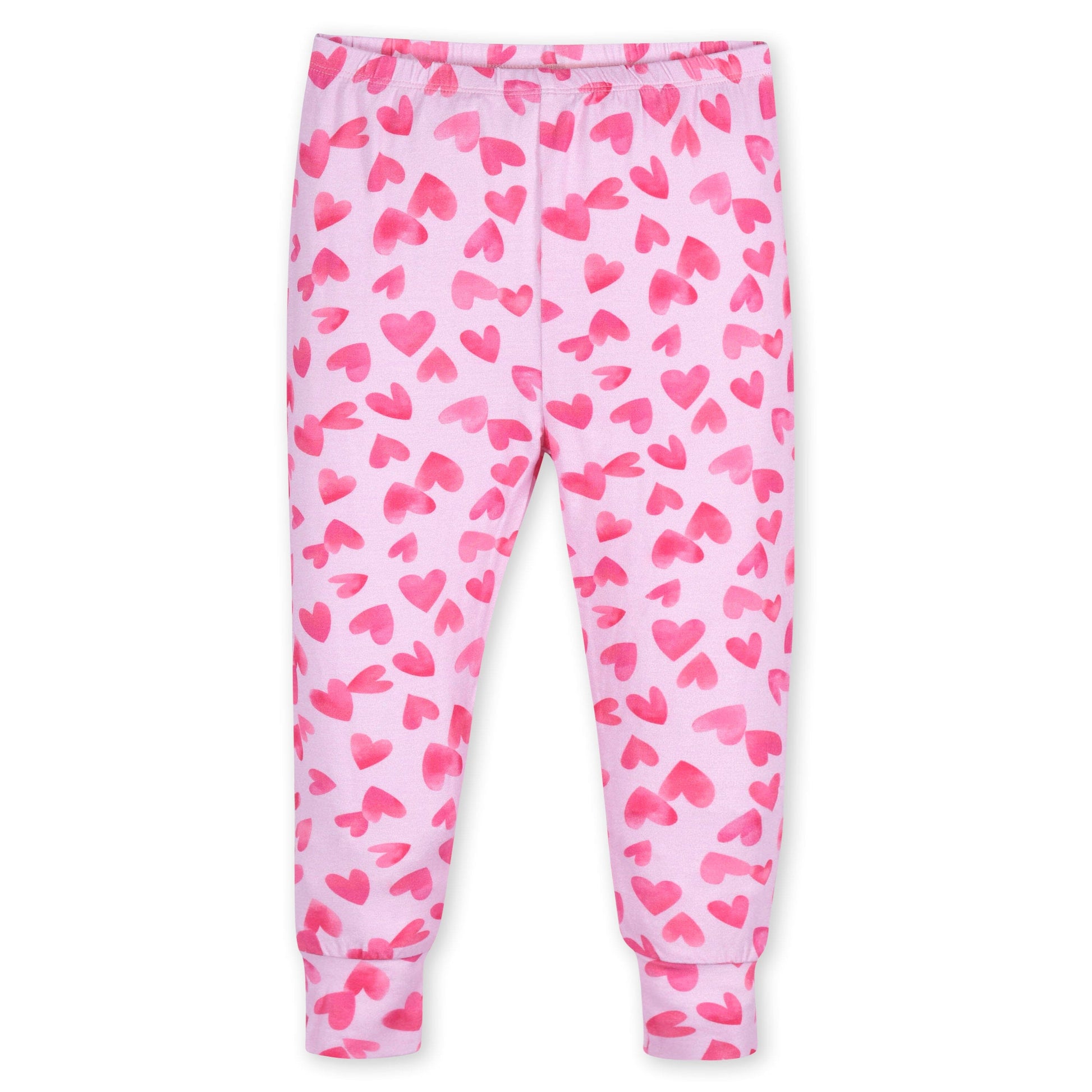 2-Piece Infant & Toddler Girls Heartfelt Buttery-Soft Viscose Made from Eucalyptus Snug Fit Pajamas