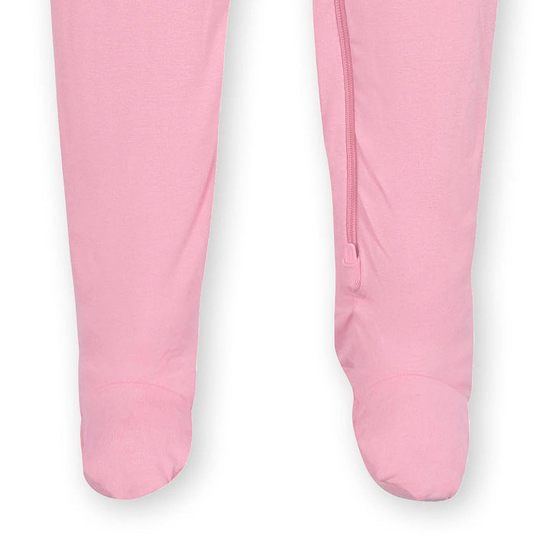 Baby & Toddler Pink Lemonade Buttery Soft Viscose Made from Eucalyptus Snug Fit Footed Pajamas