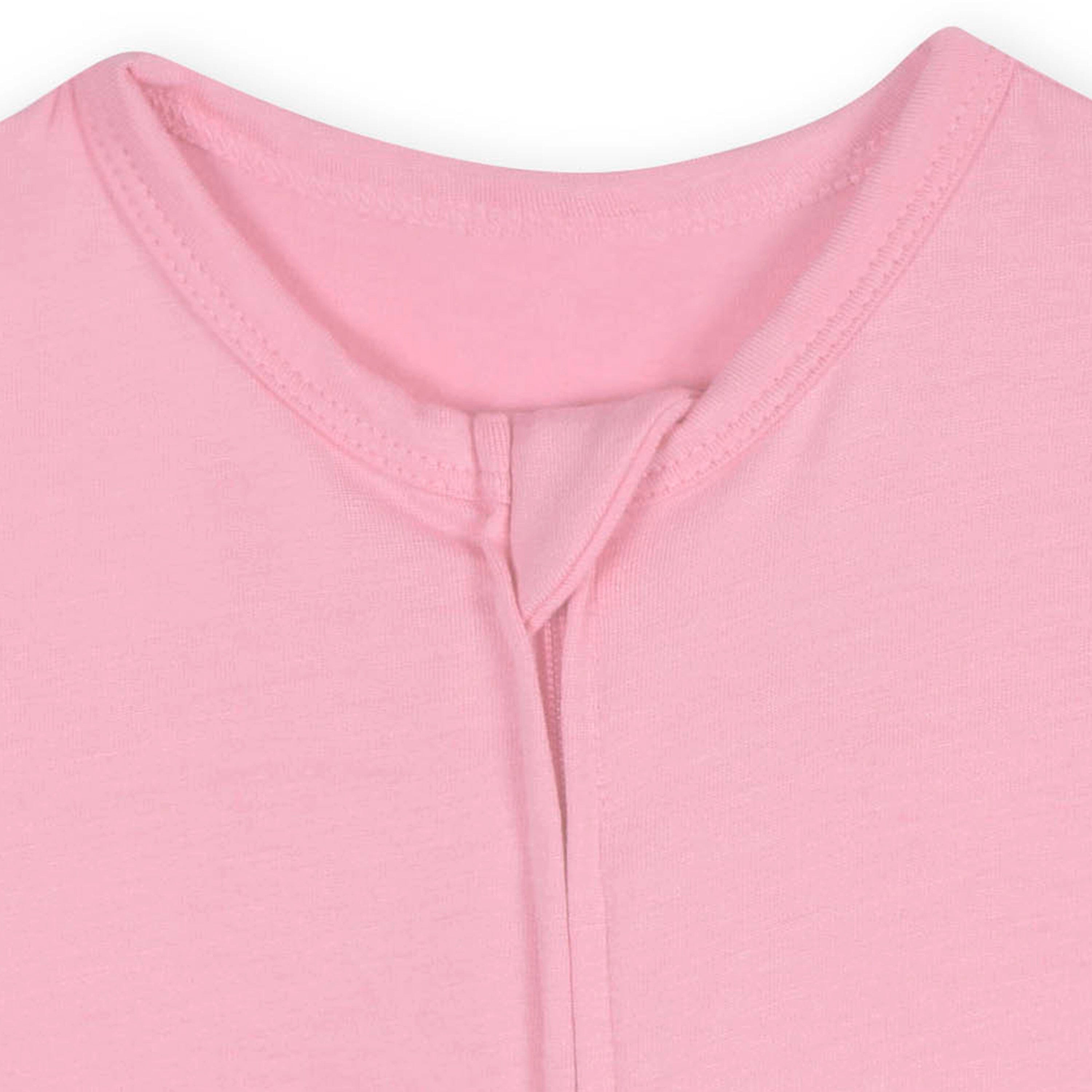 Baby Pink Lemonade Buttery-Soft Viscose Made from Eucalyptus Snug Fit Romper