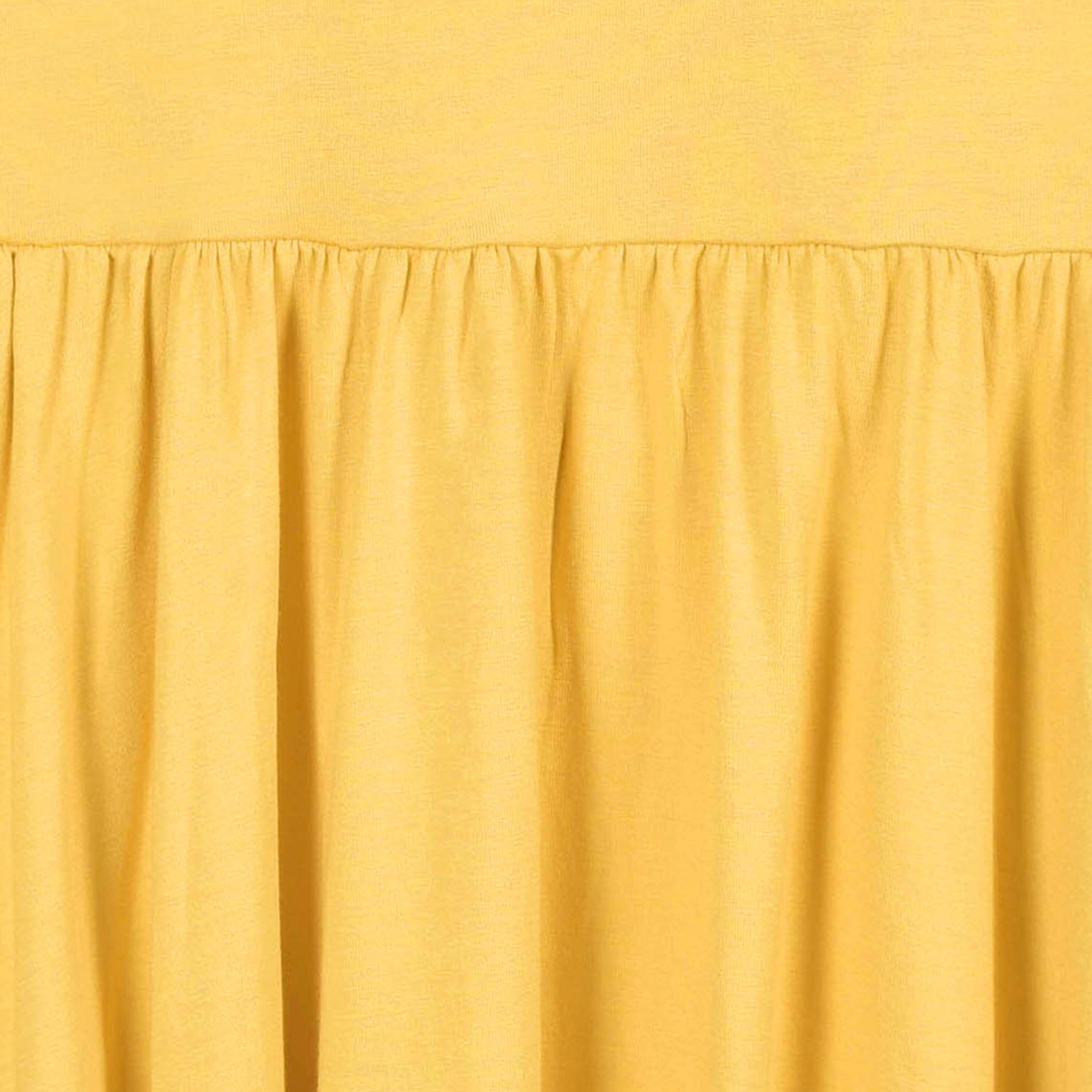 Infant & Toddler Girls Yolk Yellow Buttery-Soft Viscose Made from Eucalyptus Twirl Dress