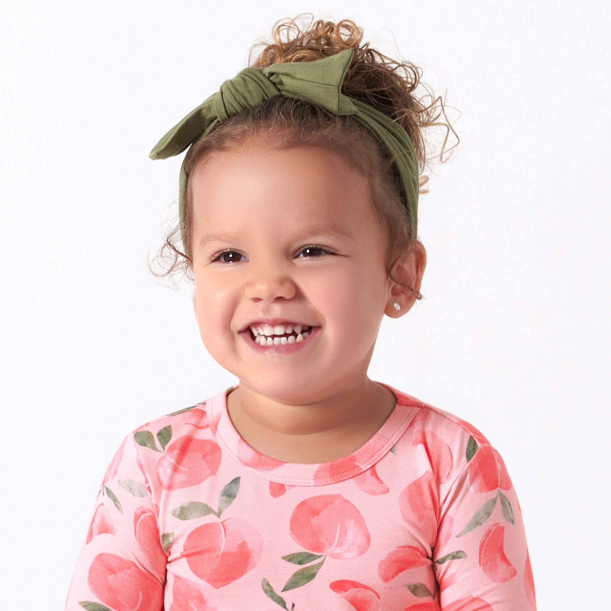 Girls Olive Buttery-Soft Viscose Made from Eucalyptus Headband