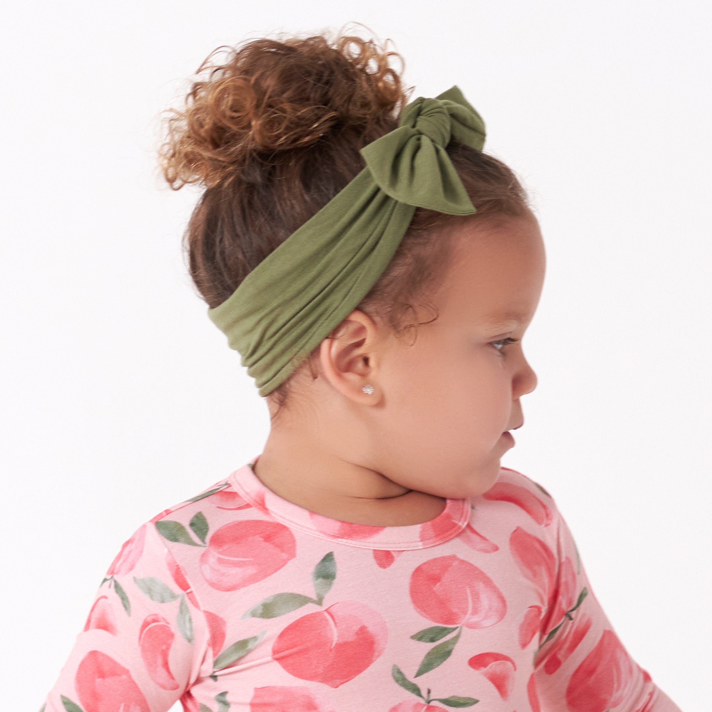 Girls Olive Buttery-Soft Viscose Made from Eucalyptus Headband