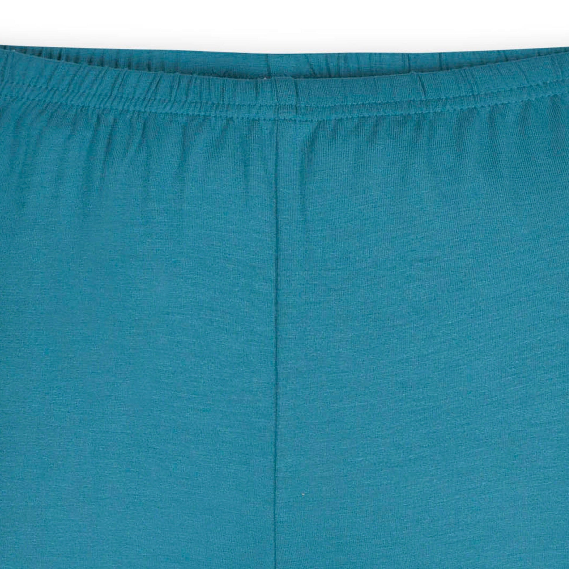 2-Piece Infant & Toddler Teal Buttery-Soft Viscose Made from Eucalyptus Snug Fit Pajamas