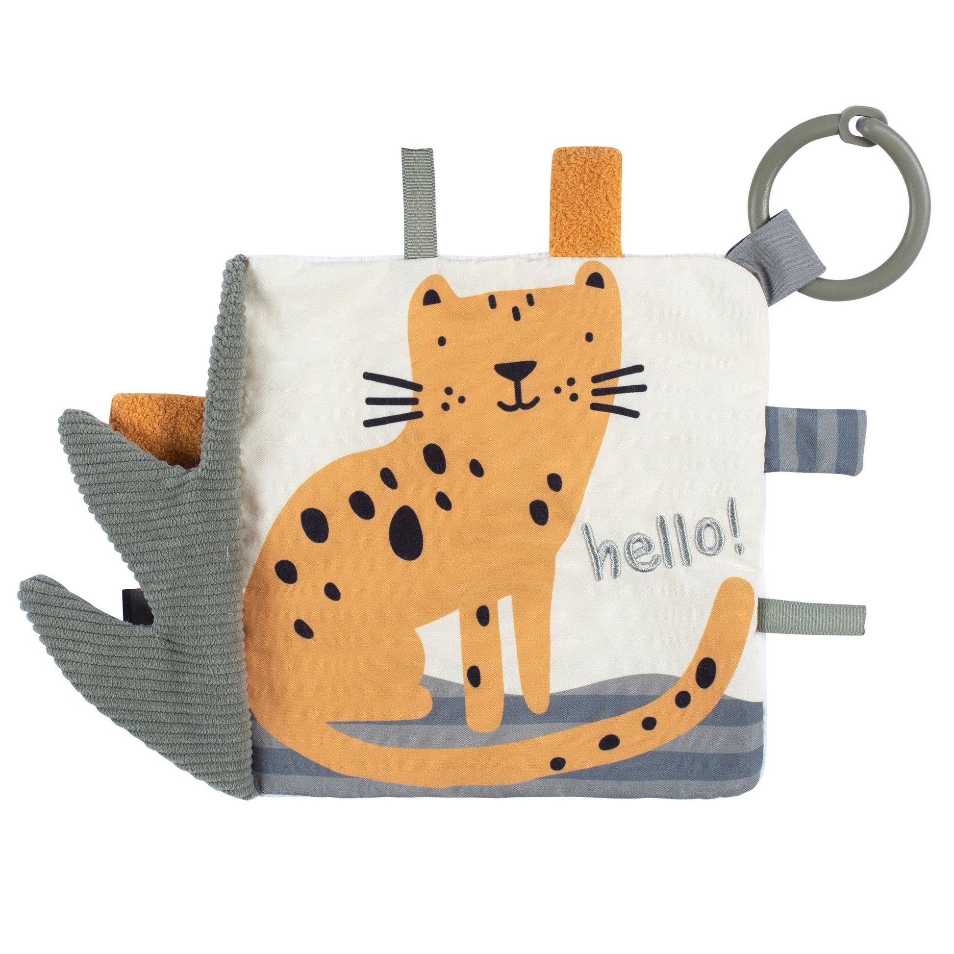 Baby Boys Cheetah Crinkle Toy