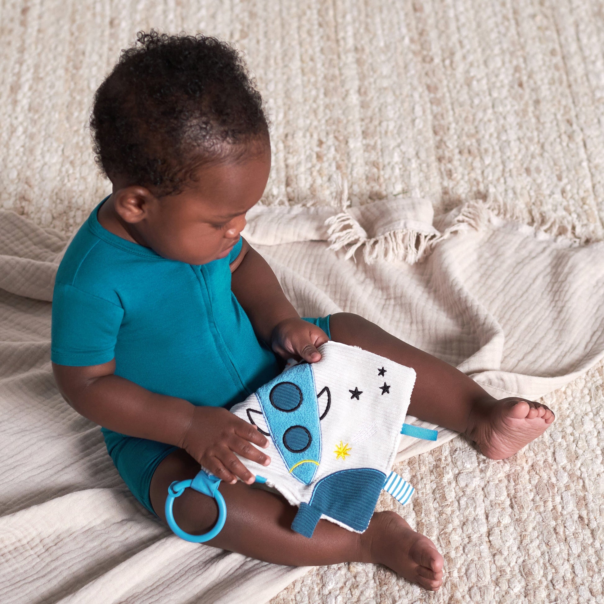 Baby Boys Space Crinkle Toy