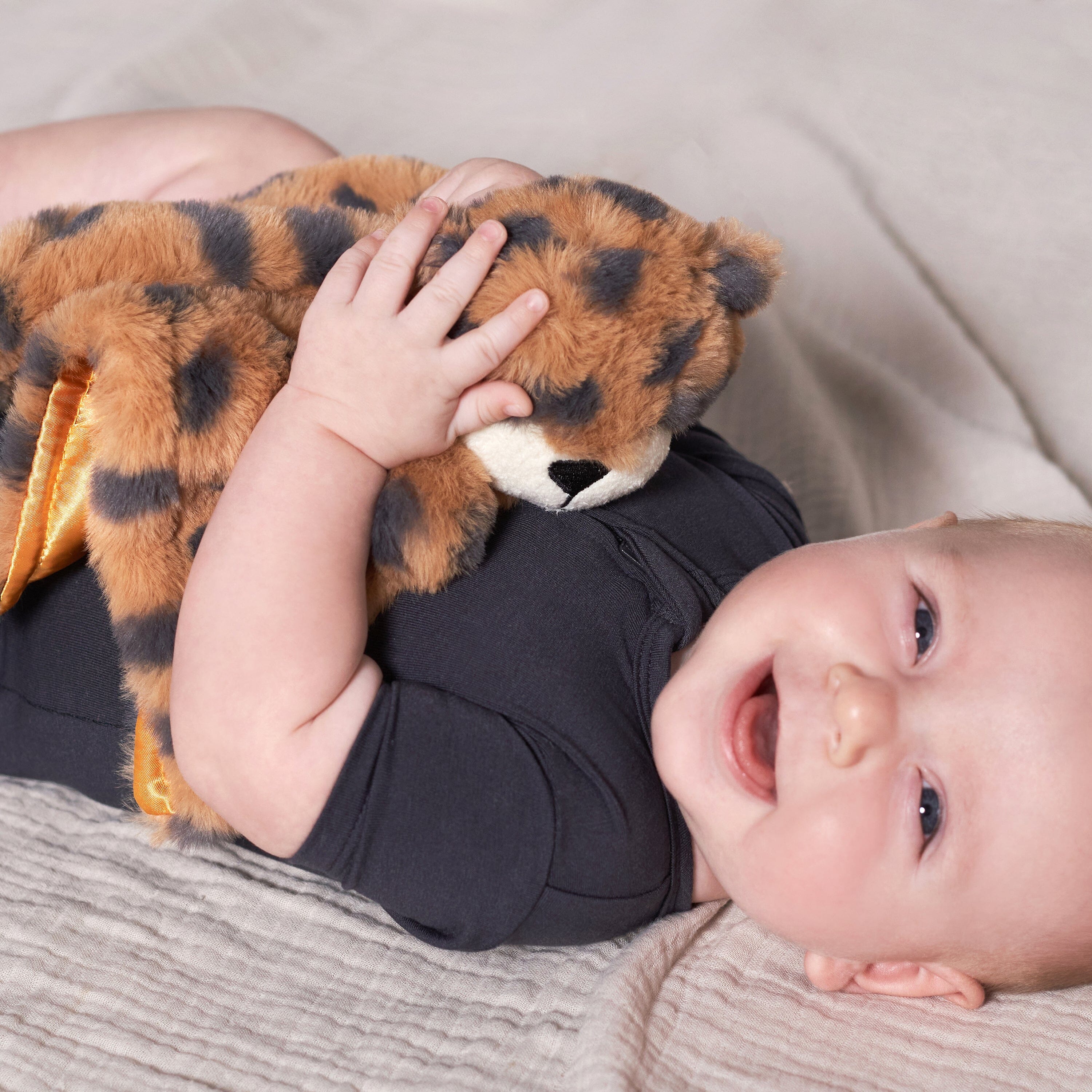 Baby Neutral Cheetah Security Blanket