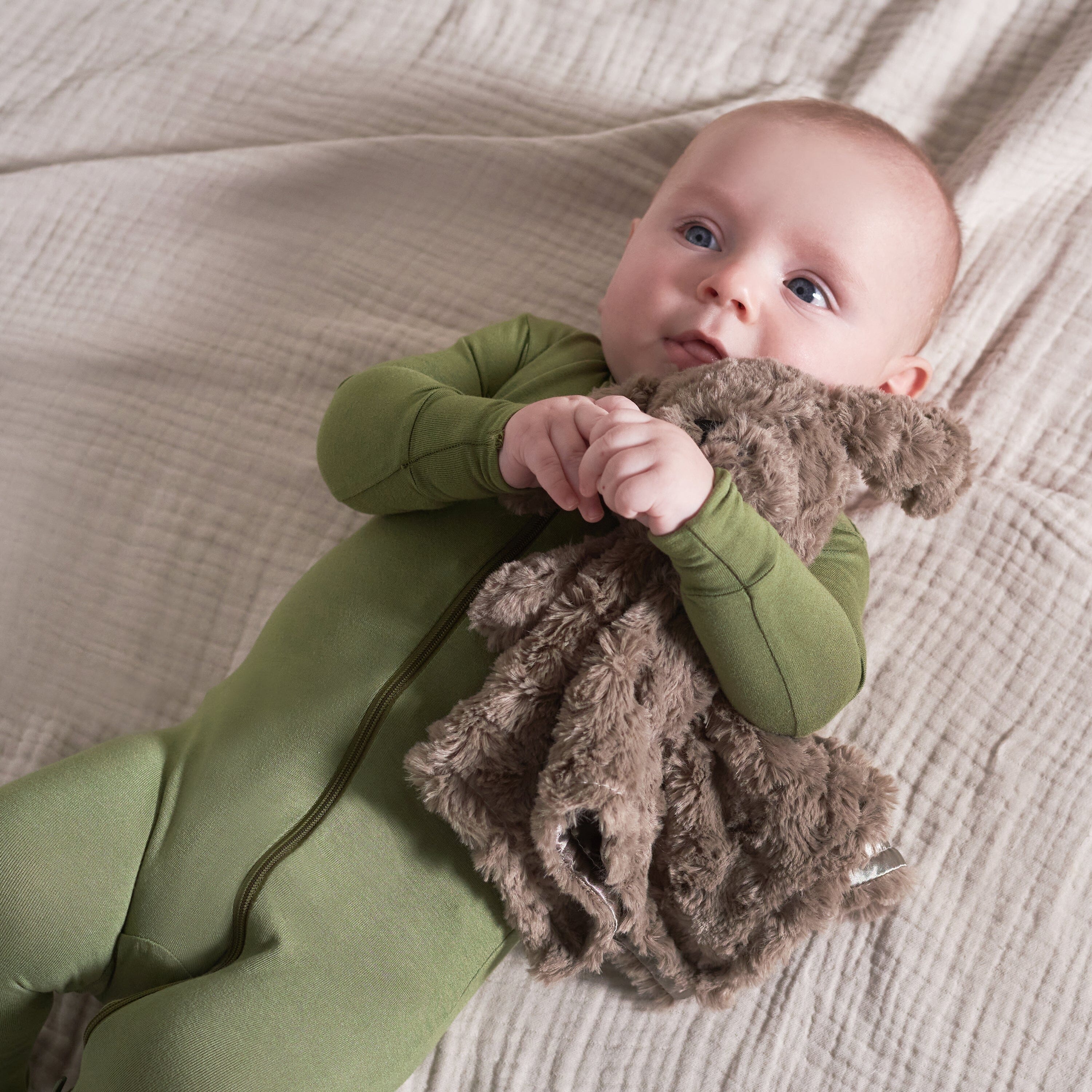 Baby Boys Puppy Security Blanket