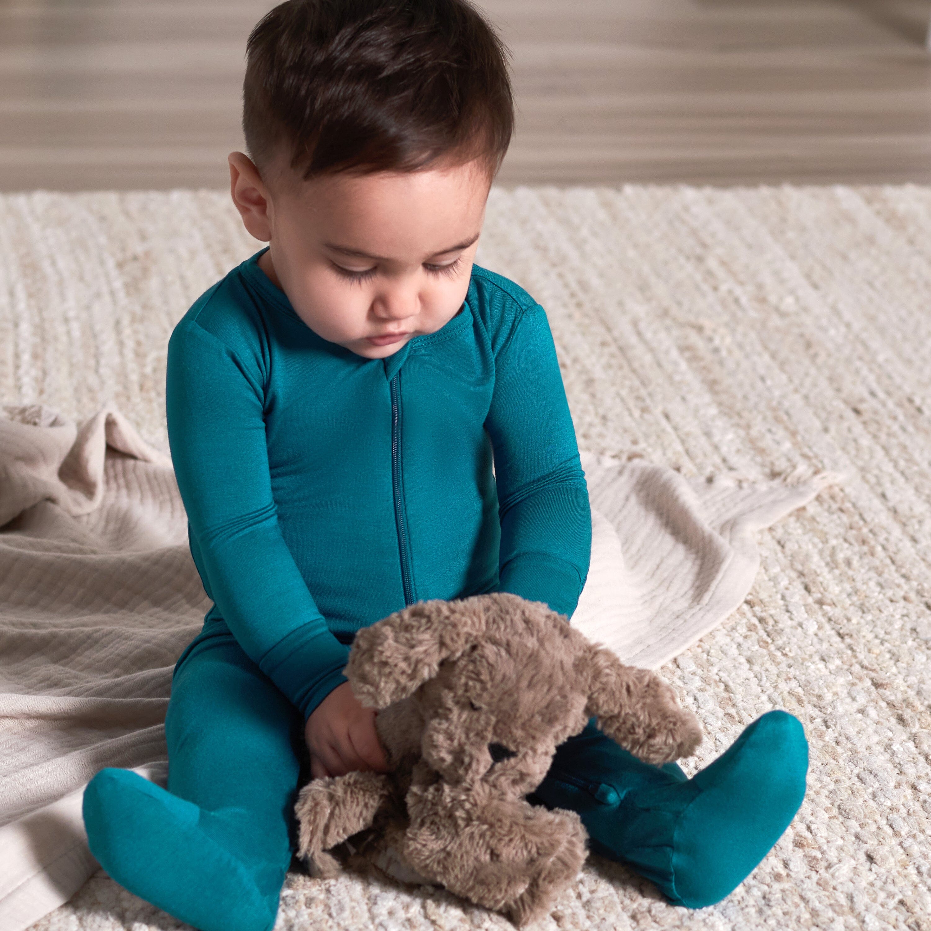 Baby Boys Puppy Security Blanket