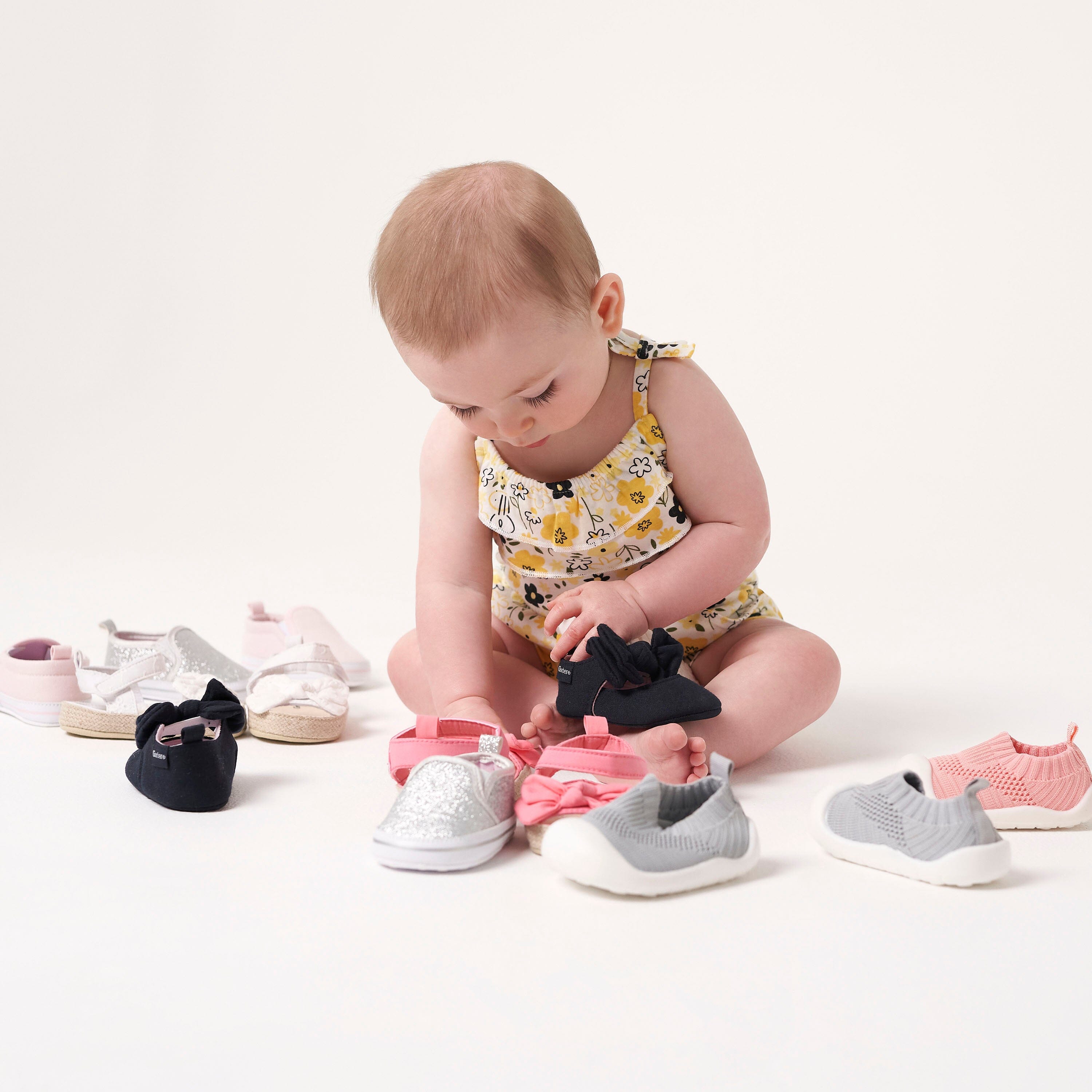 Baby Girls Black Ballet Slipper