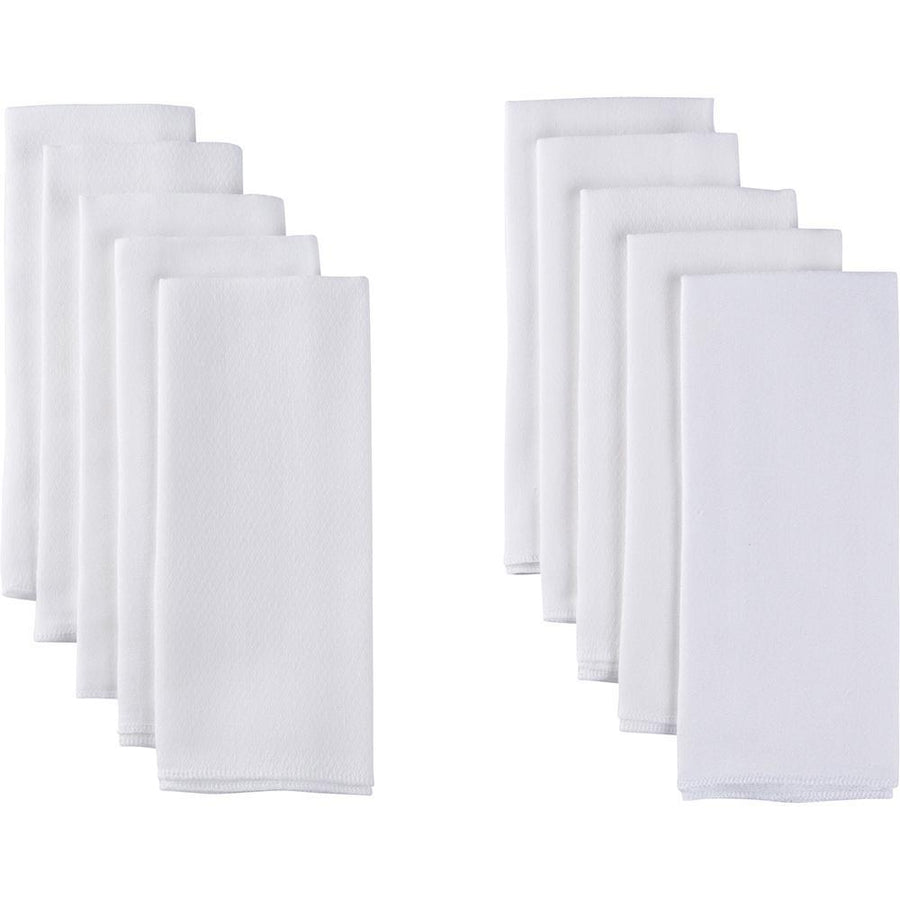 10-Pack Flatfold Birdseye Cloth Diapers
